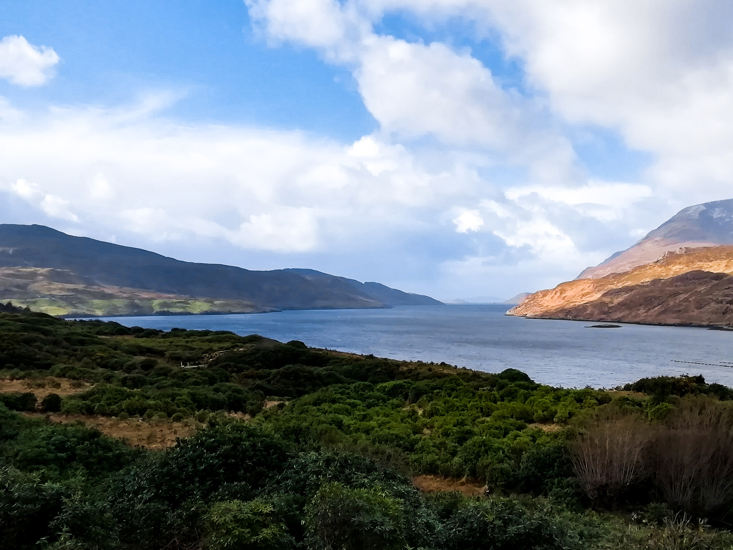 Ireland Fjord landscape