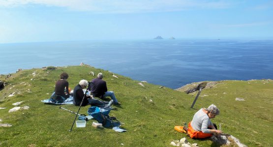 Mountain of the wells coast view