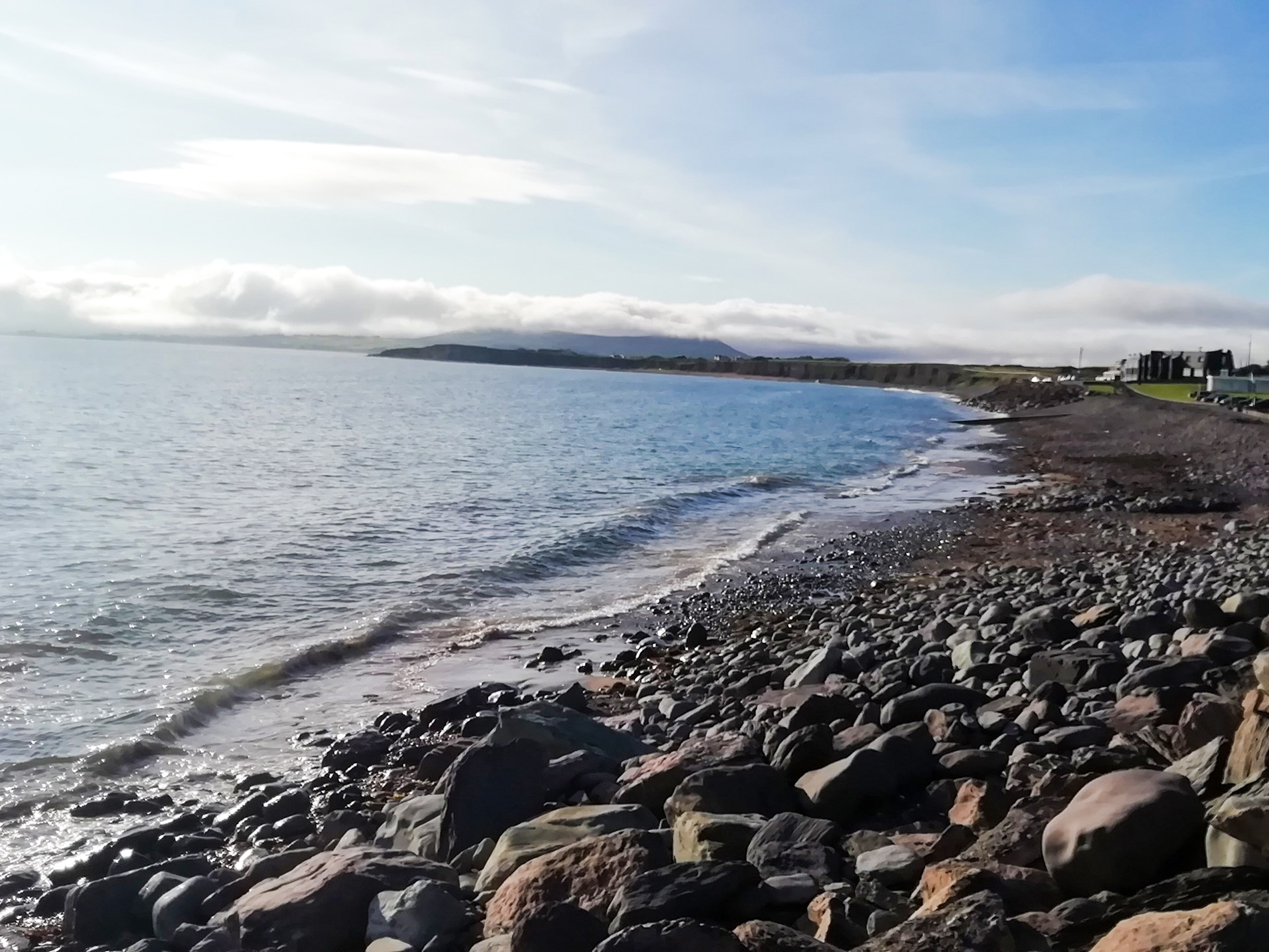 Rocky shore Beara Way