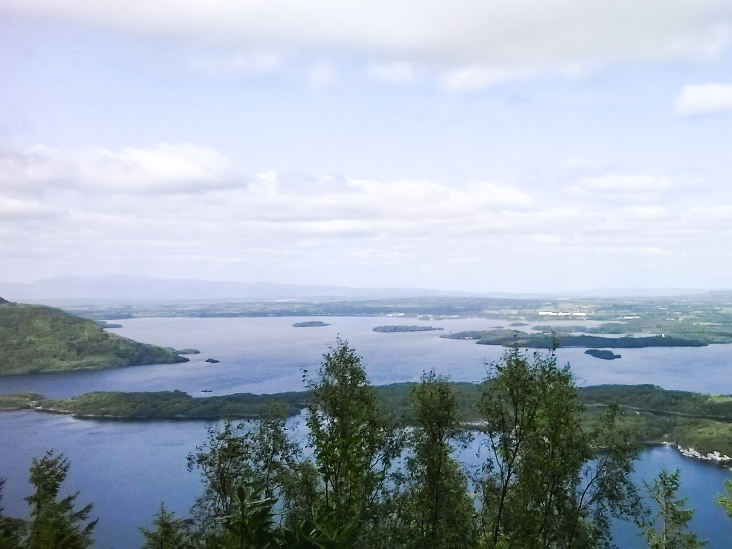 Beautiful View of the Killarney Lakes