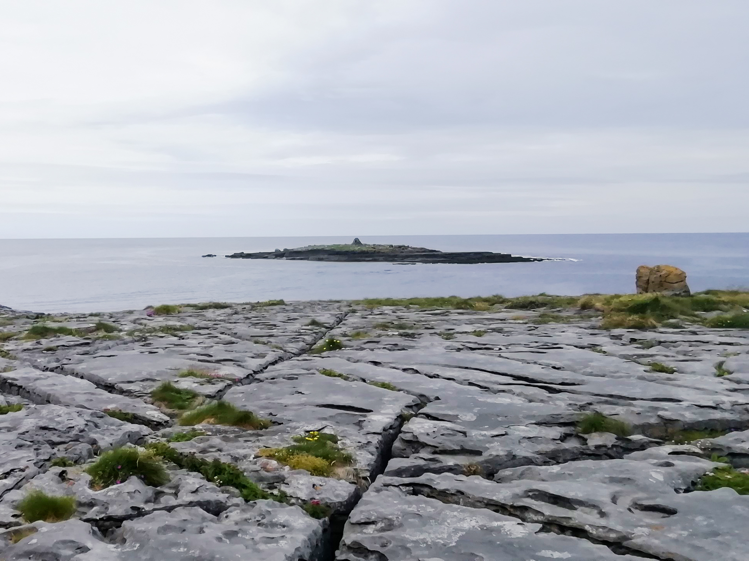 Ireland rocky beach beautiful view