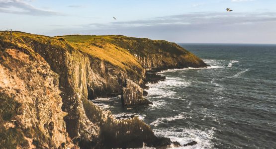 Ireland rocky coast