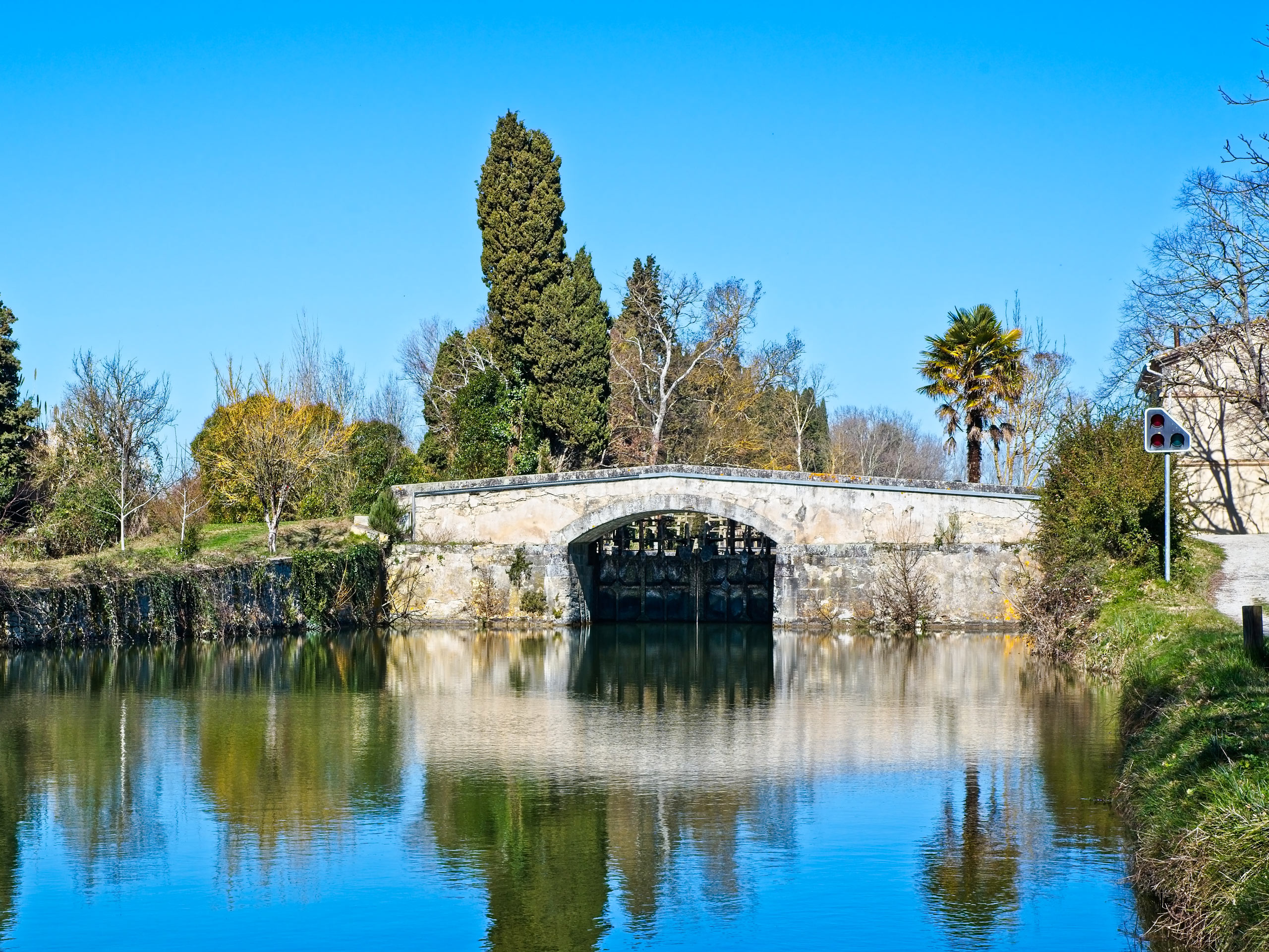 France Canal du Midi bridge