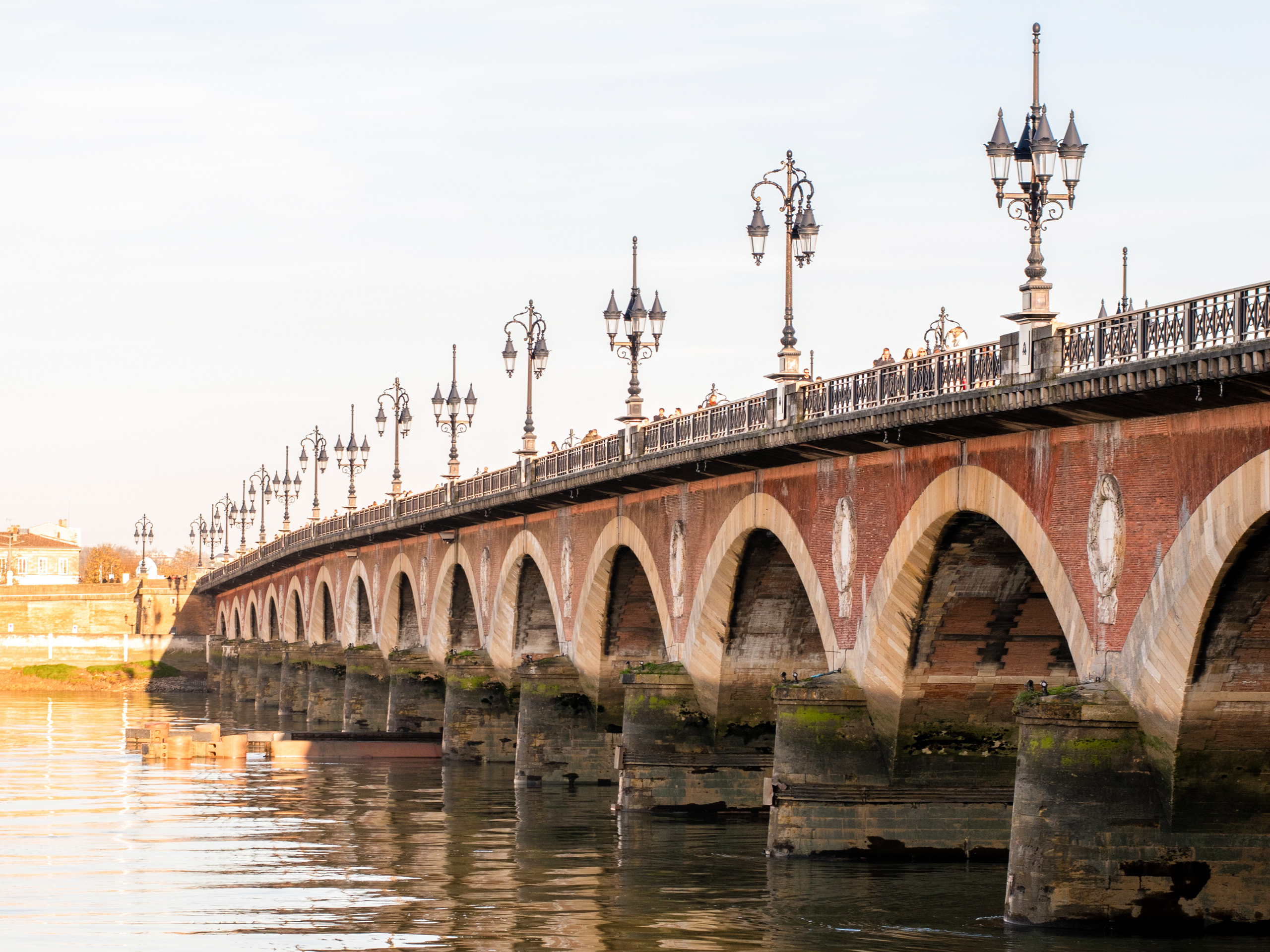 Bordeaux lanterns on the Bridge