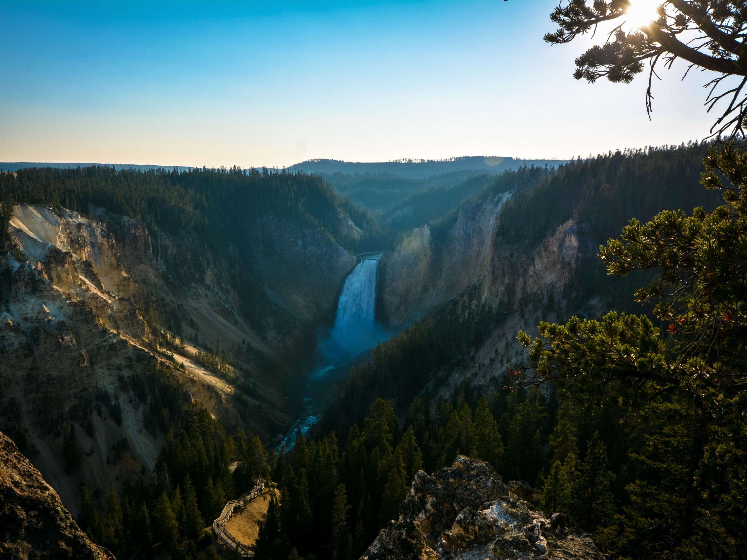 Artists Point in Yellowstone