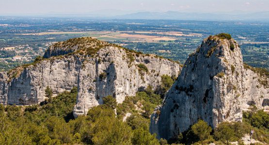 Rocky mountains in Provence