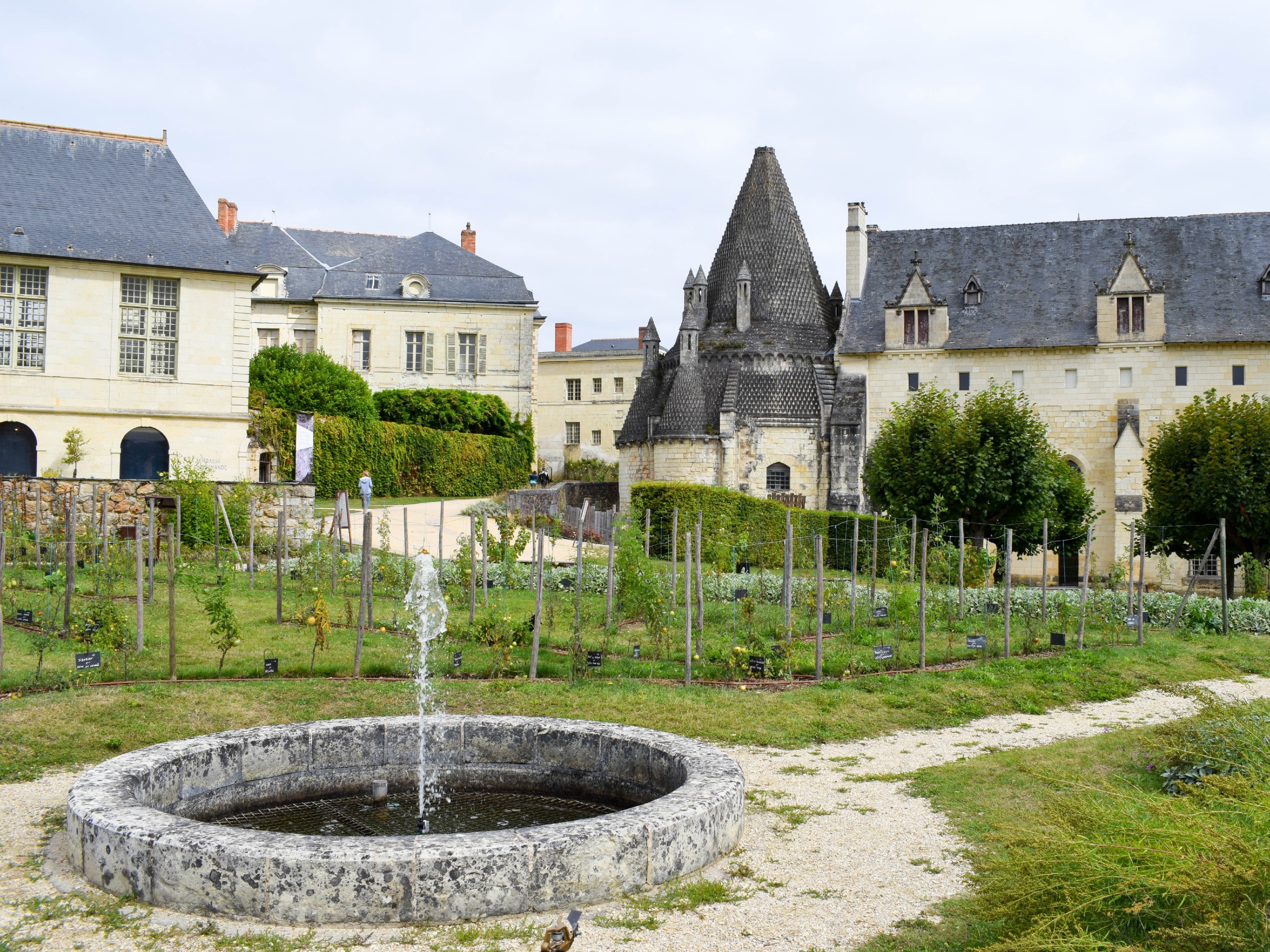 Beautiful Abbey in Fontevraud