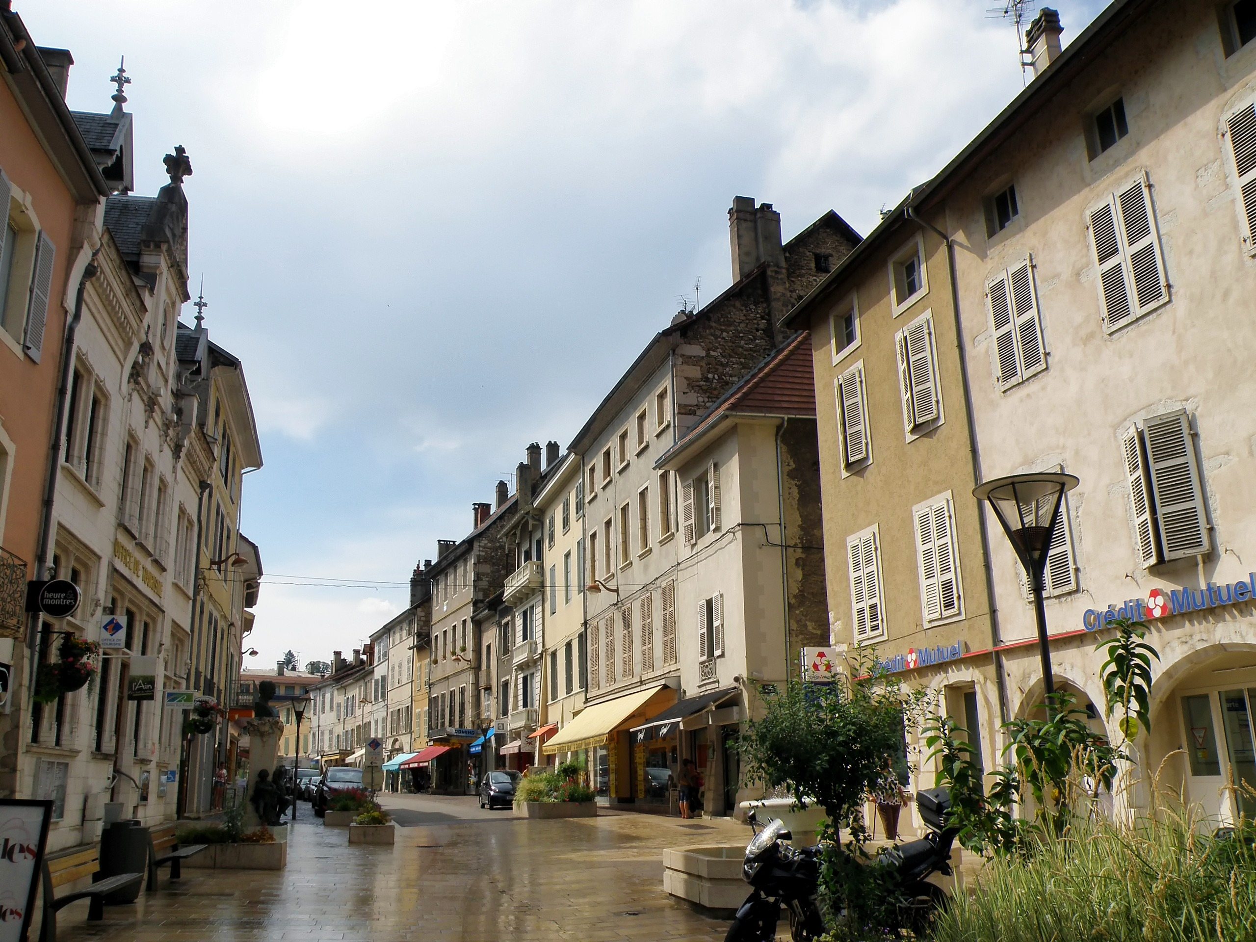 Belley town, visited while on biking tour from Geneva to Orange