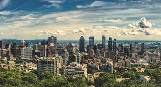 Montreal Skyline in Quebec