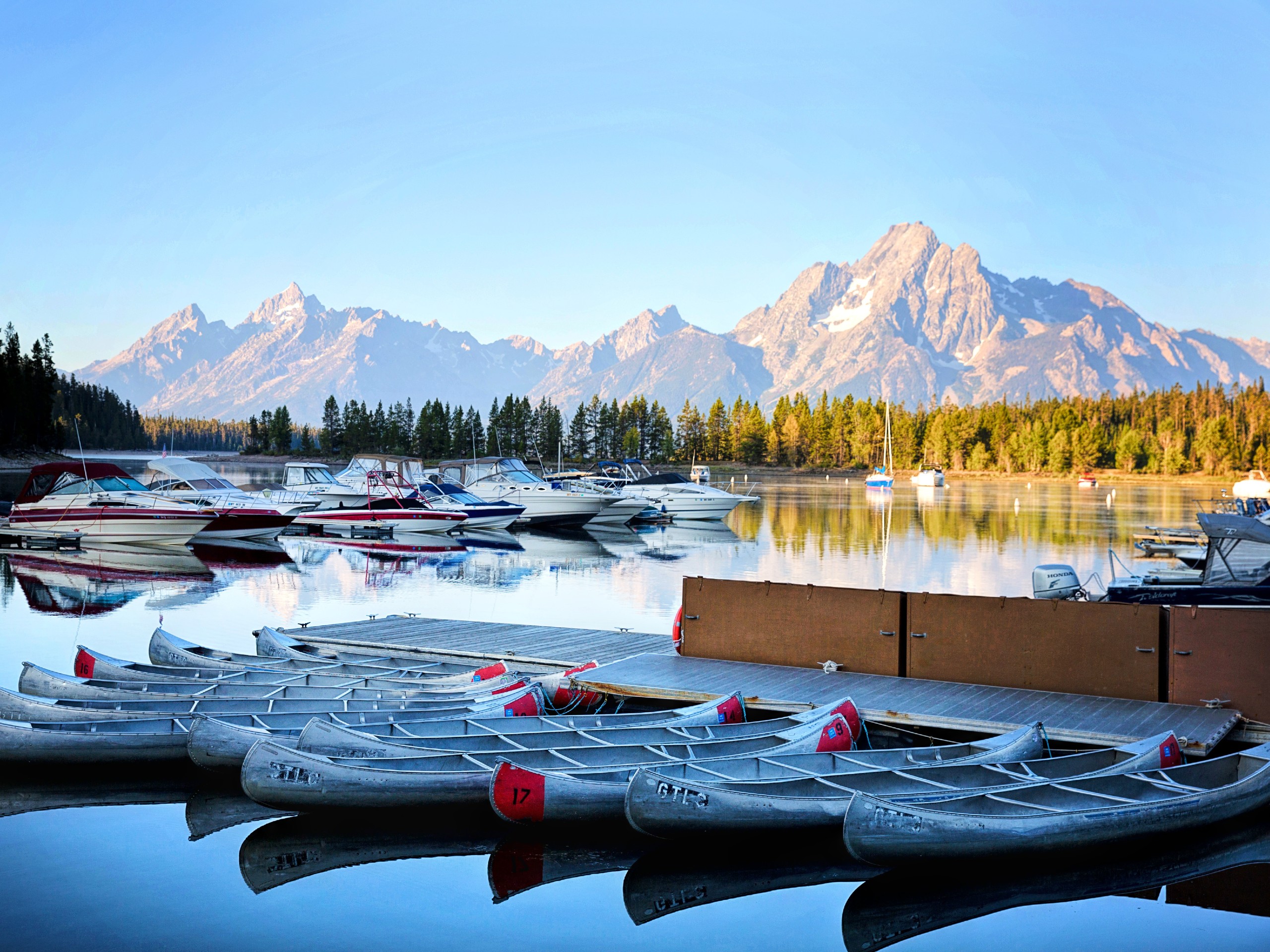 Jenny Lake in Grand Teton National park