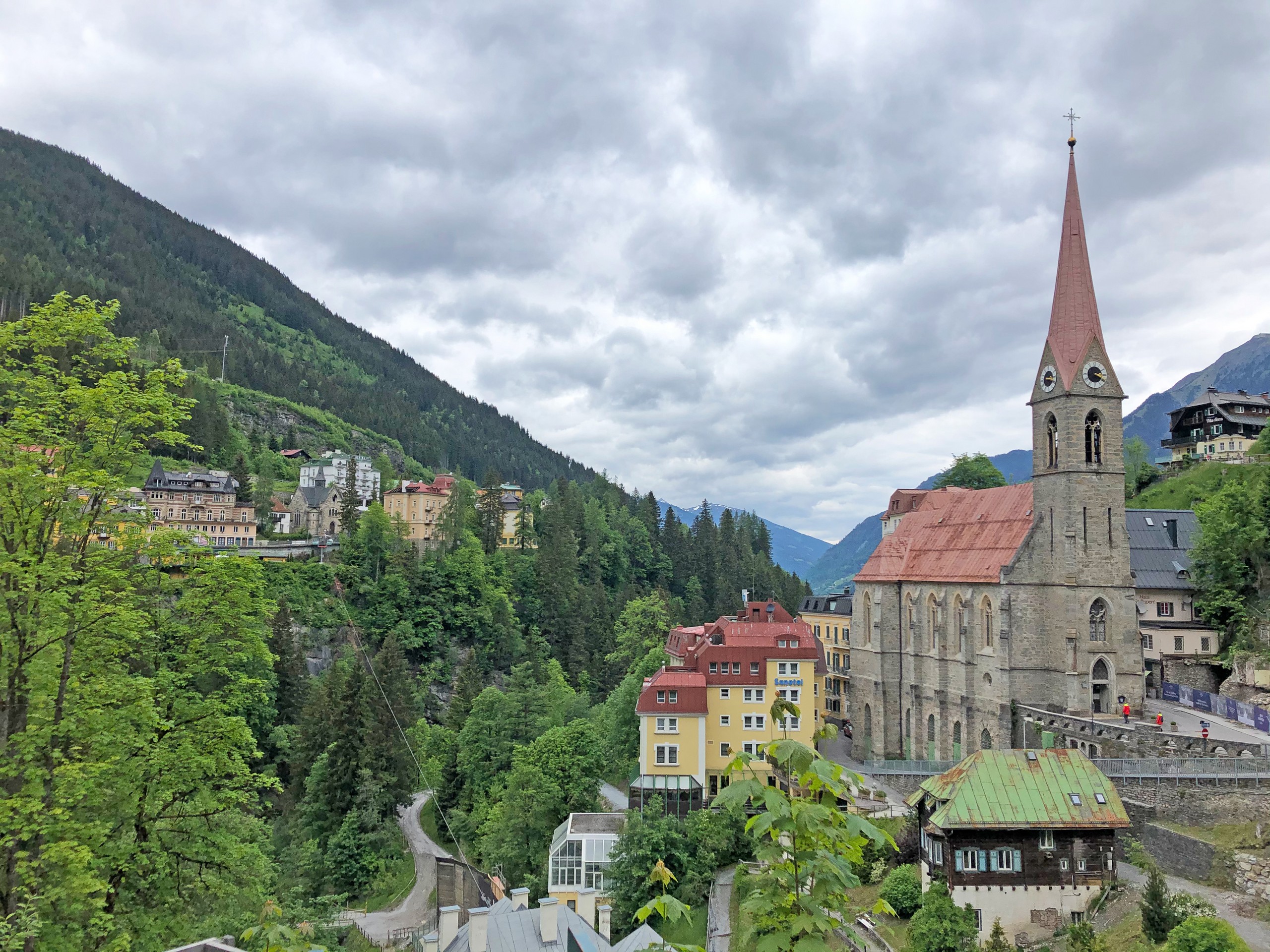 Beautiful cities and towns along the Alpe Adria route in Austria