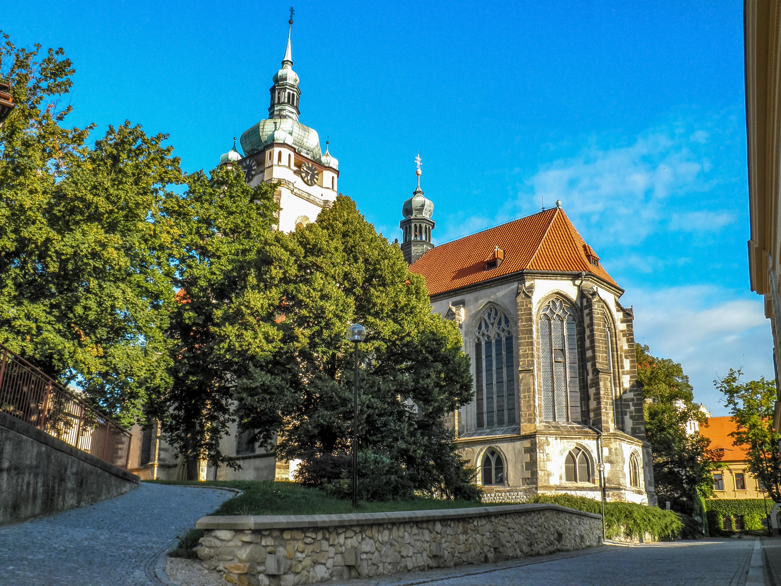 Melnik Castle on the Elbe Cycle Path