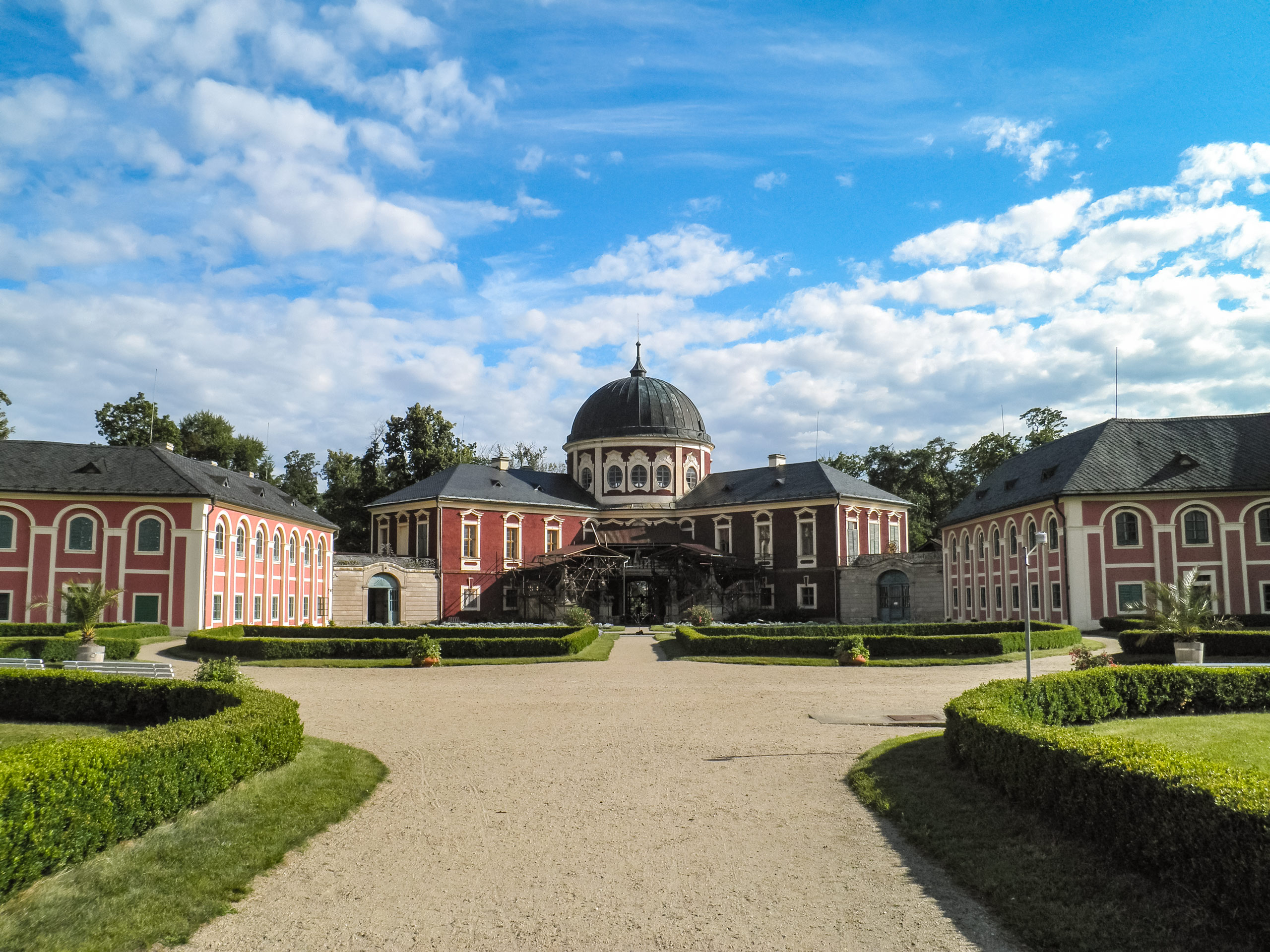 Veltrusy Castle on the Elbe Cycle Path