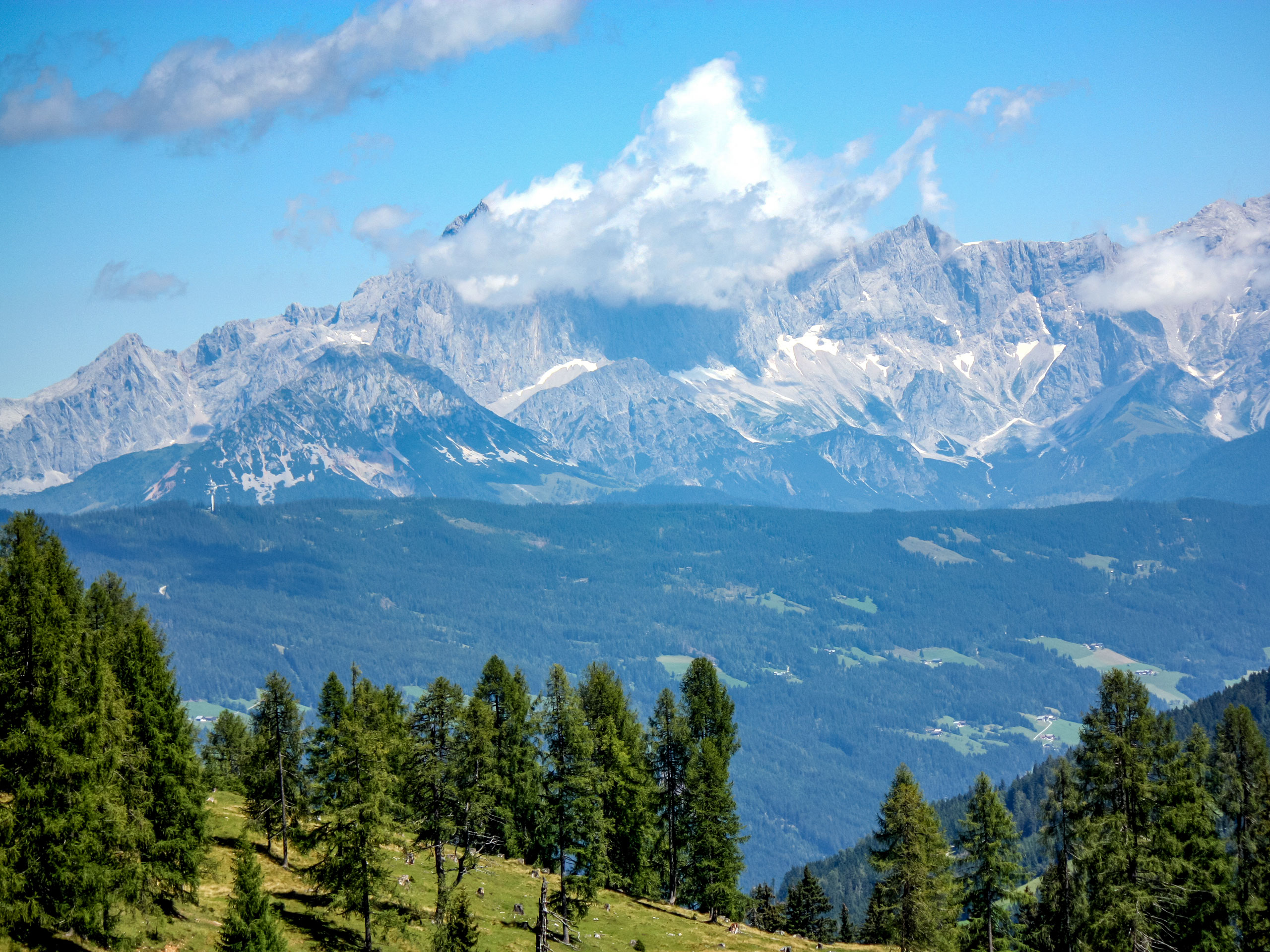 Austrian Alps mountains