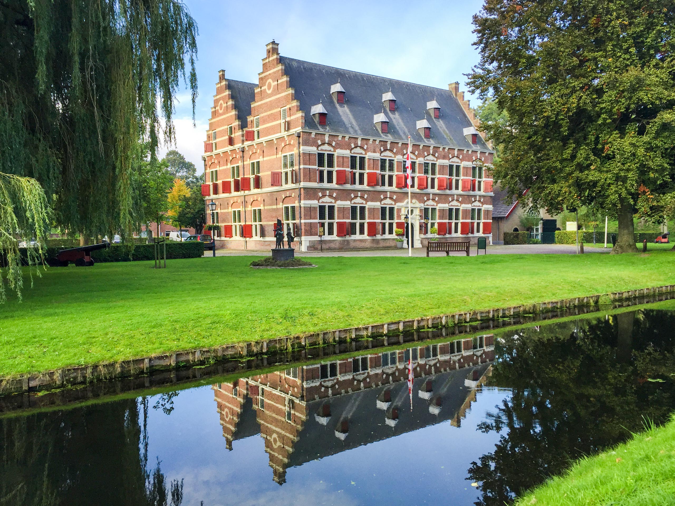 Beautiful Administrative building in Willemstad