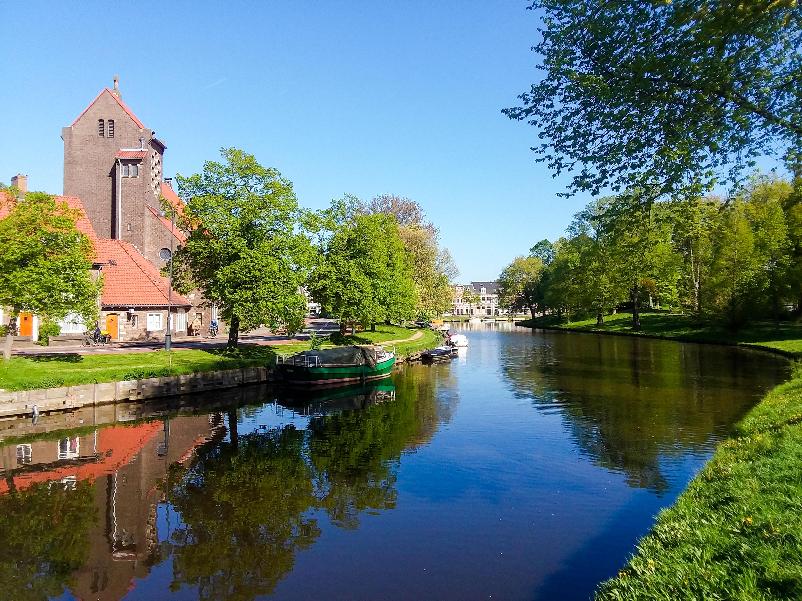 Gouda canal view