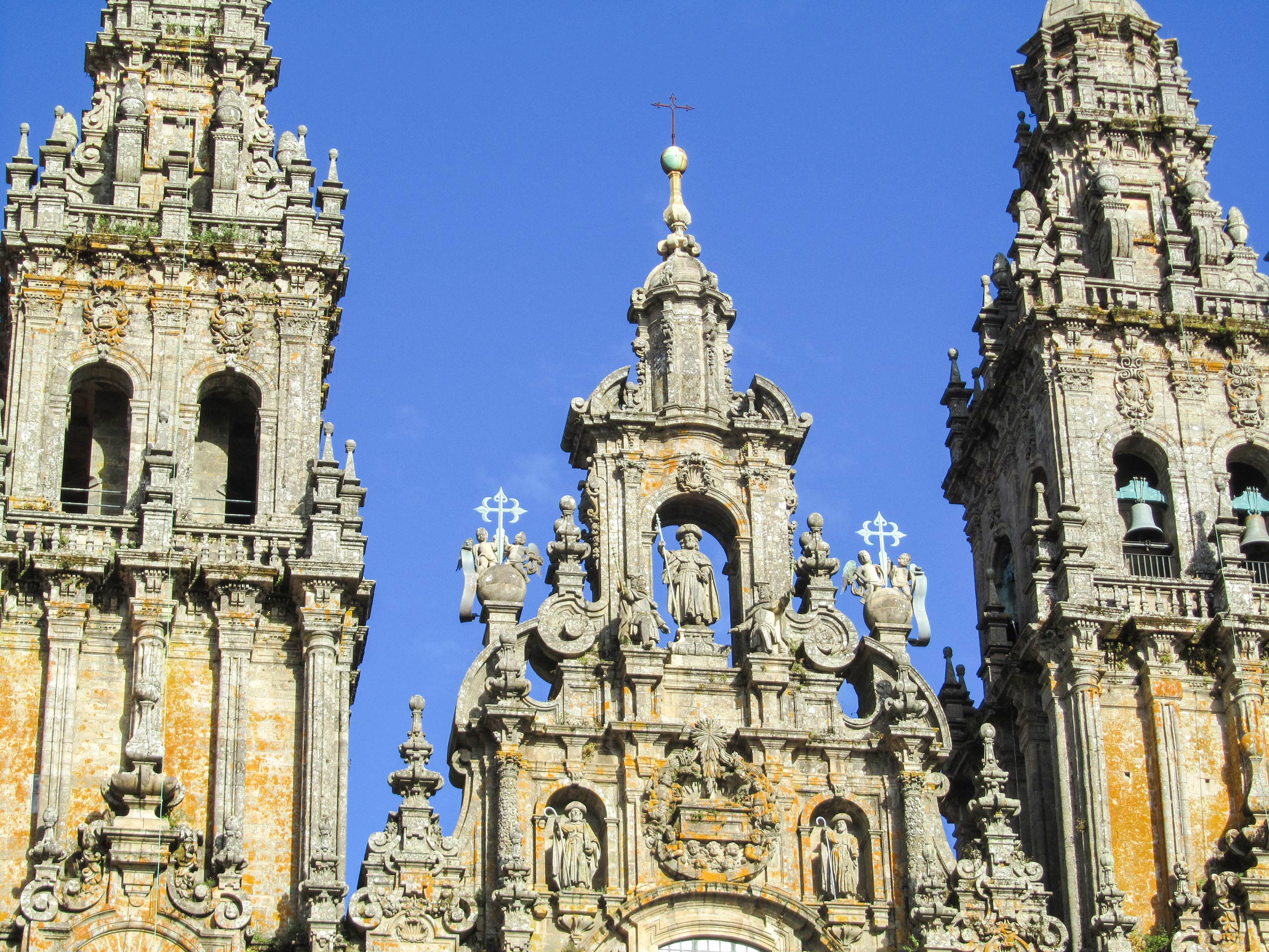 Santiago Cathedral view