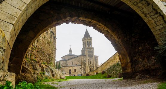 Castell de Ponferrada landscape