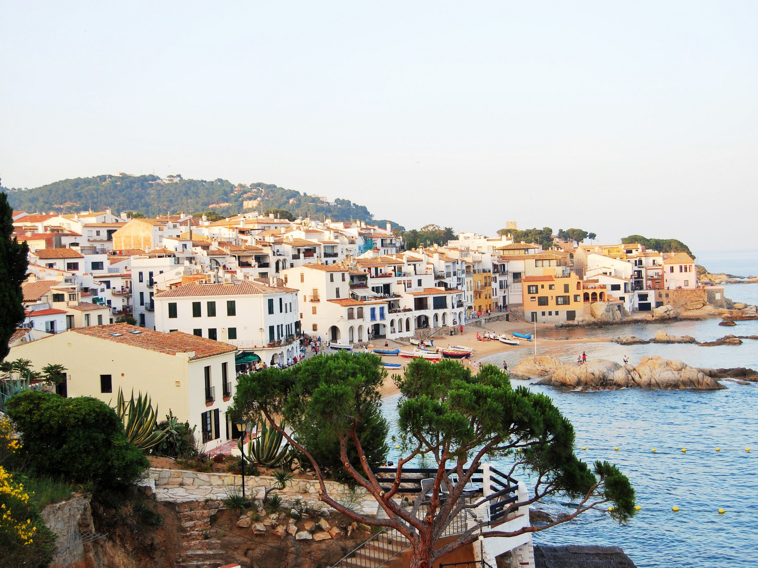 Calella de Palafrugell coastal views