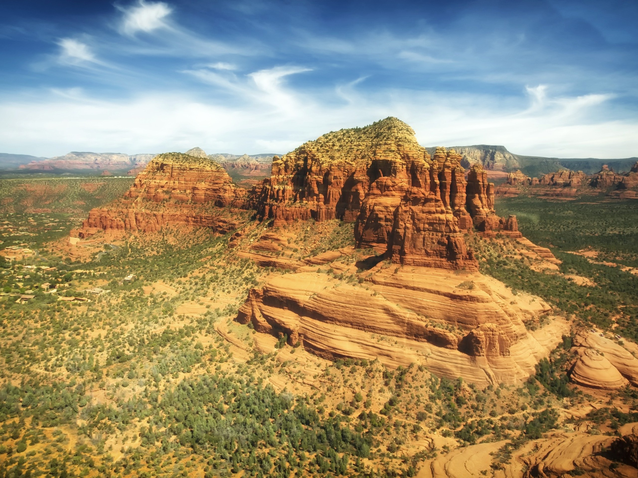 Rock formations in Sedona, Arizona