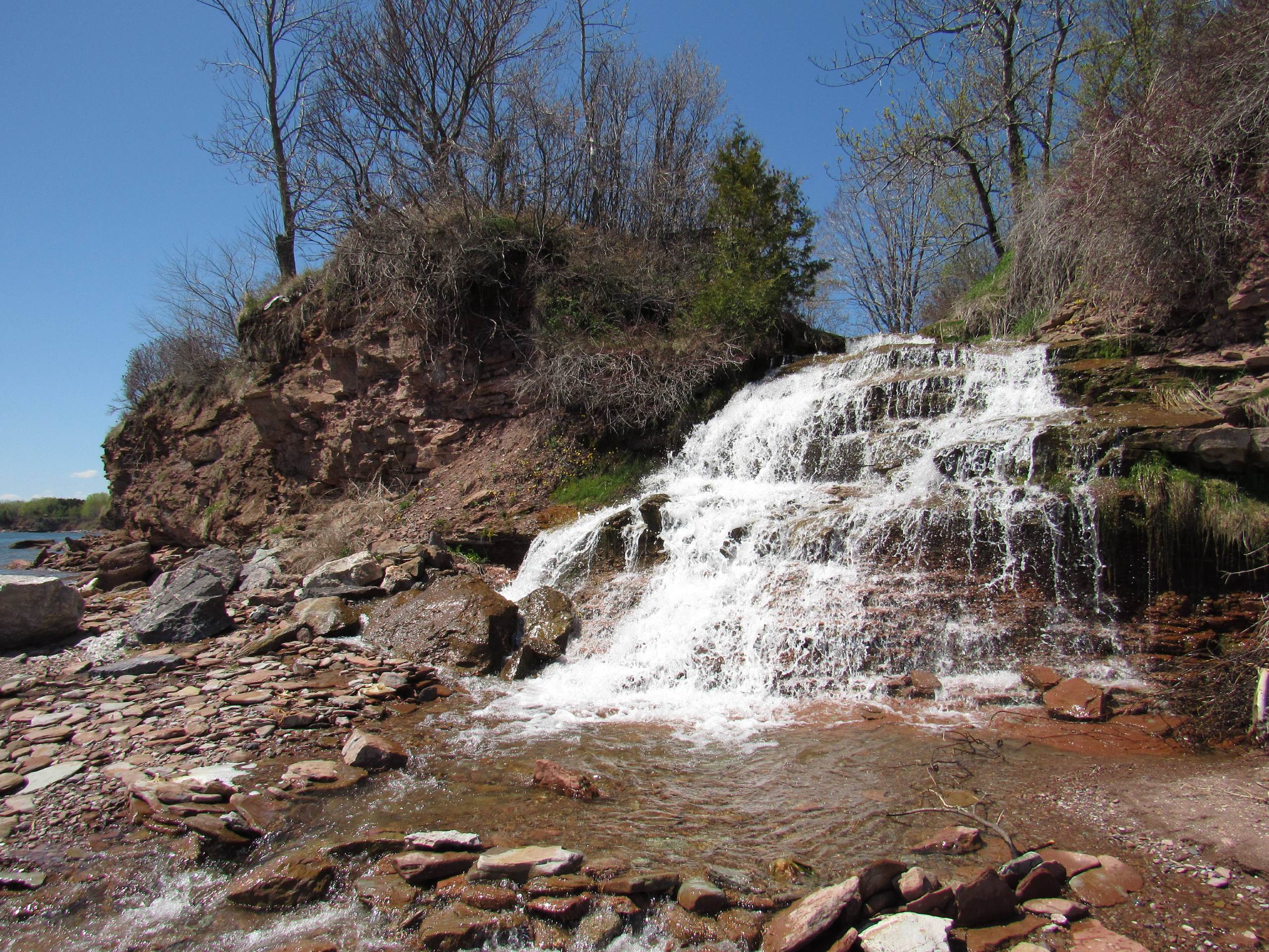 Waterfall in Gaspesie