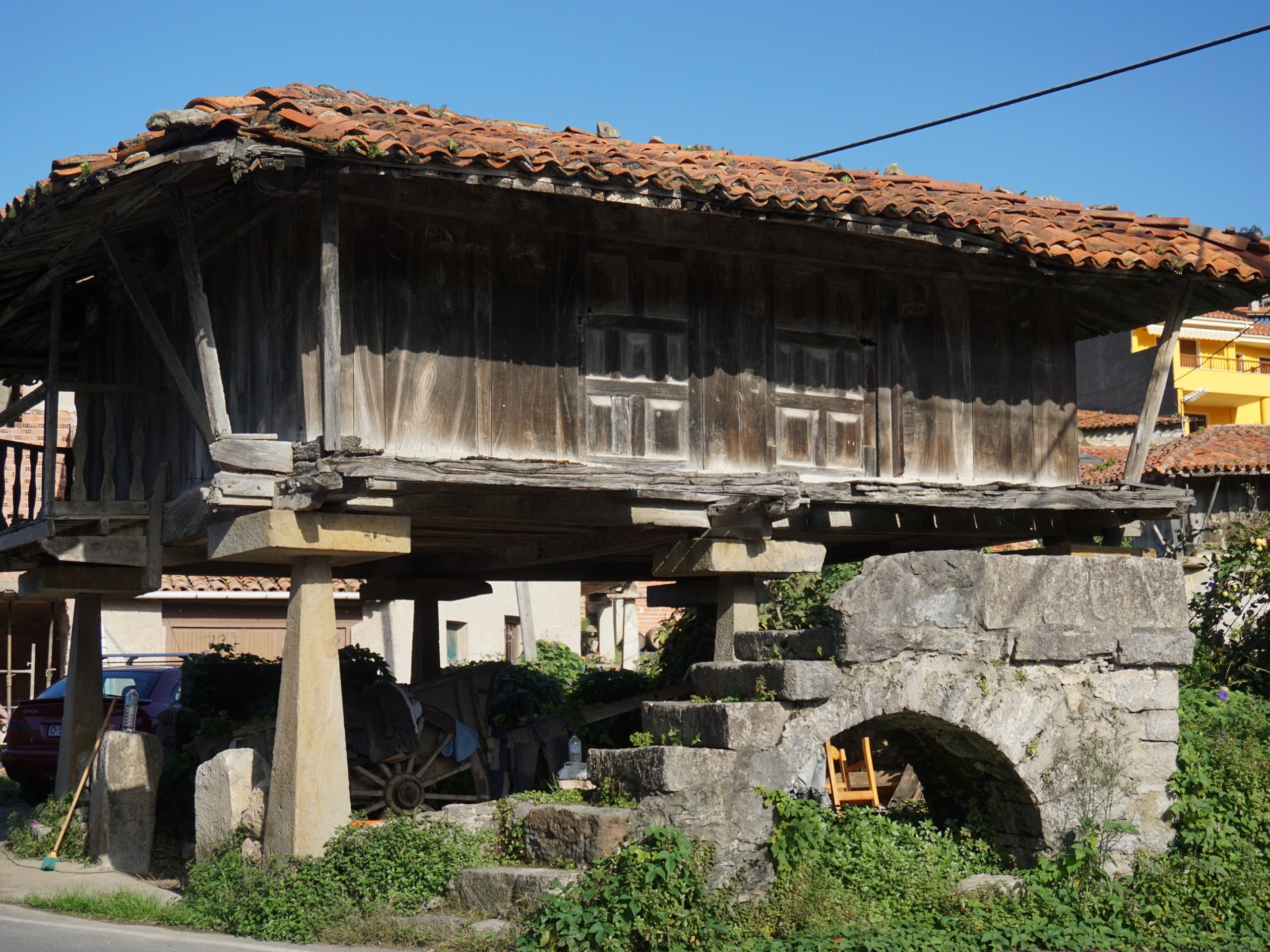 Old buildings at Asturias