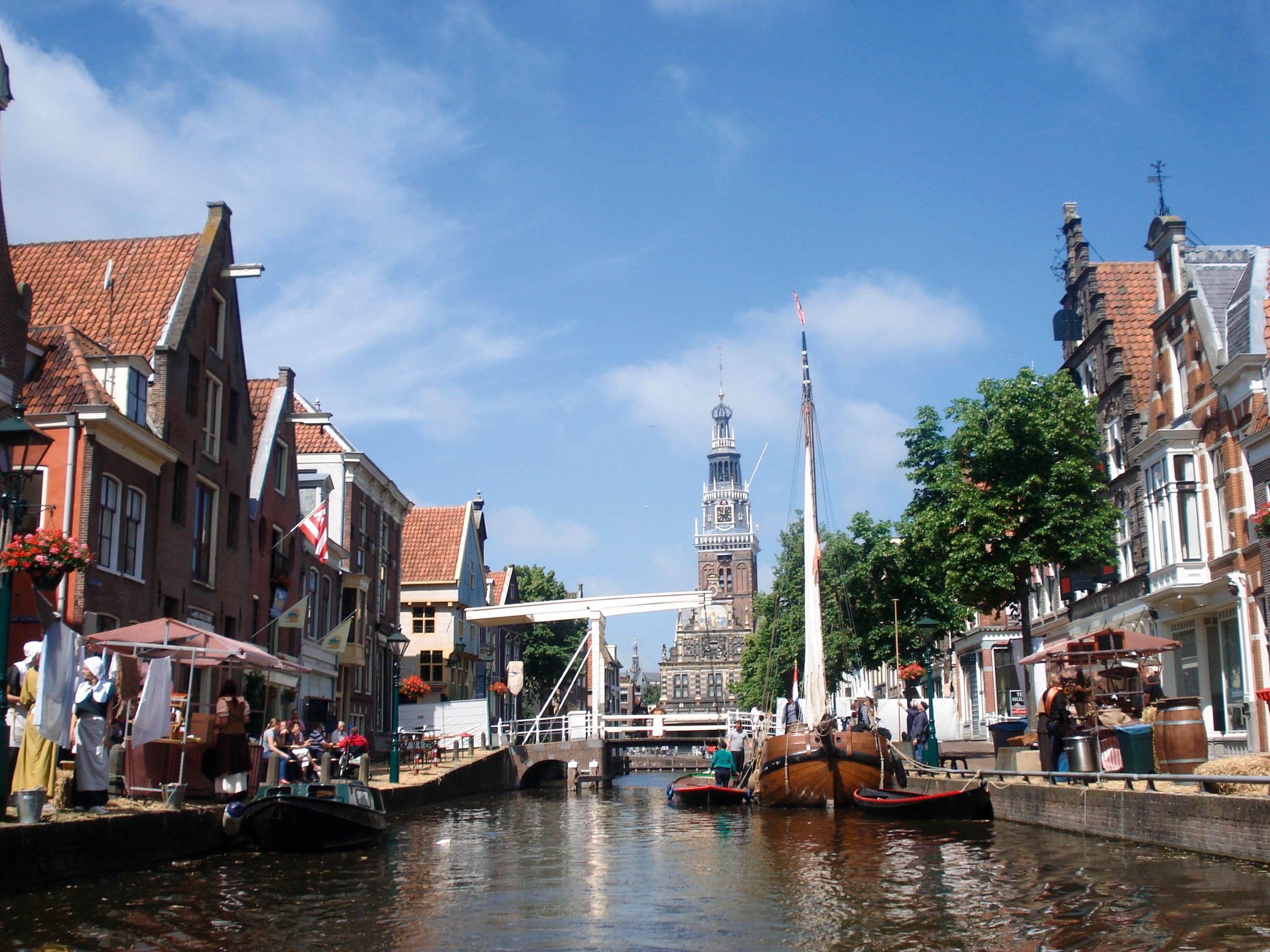 North Holland, Alkmaar Canals