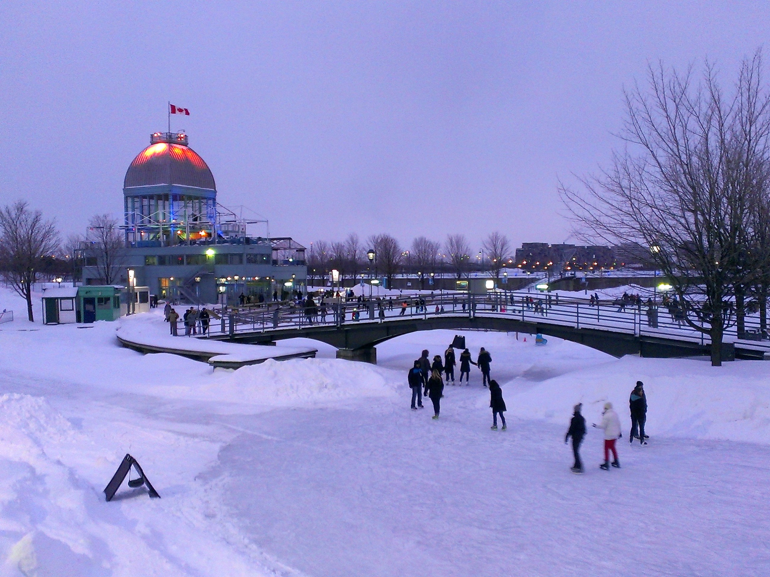 Winter in the Canada