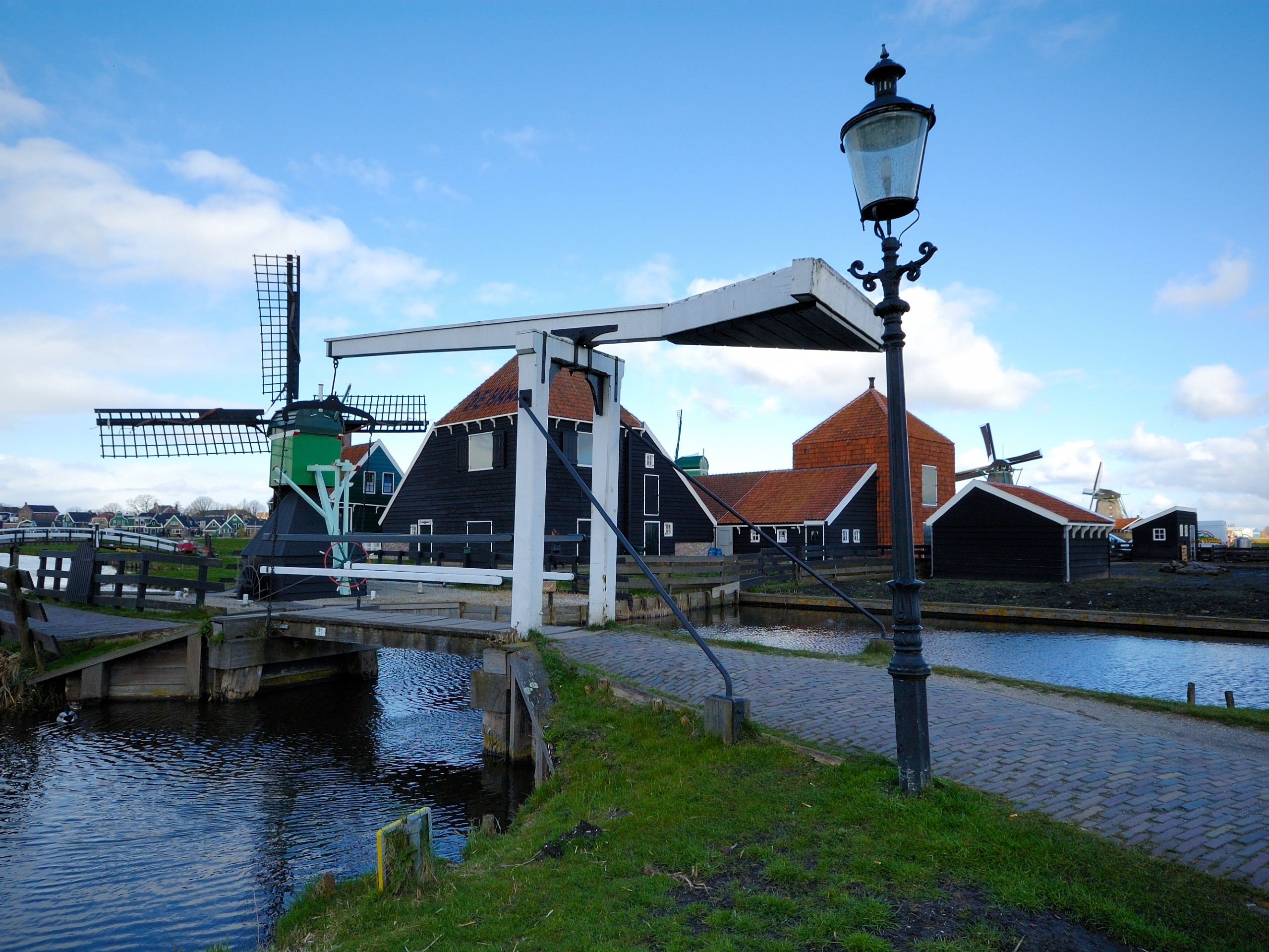 Zaanse schans in Netherlands