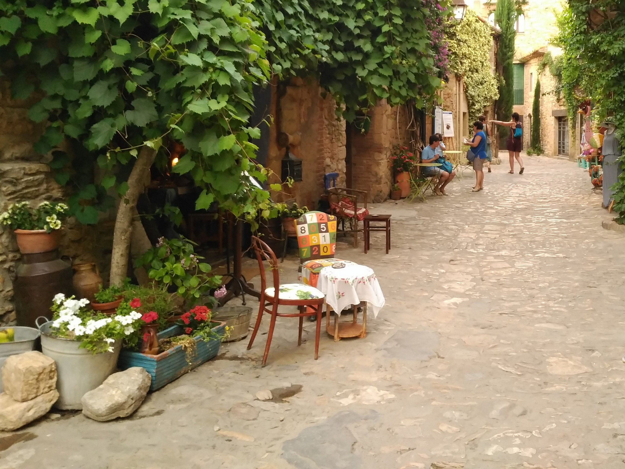 Beautiful oldtown at Baix Emporda