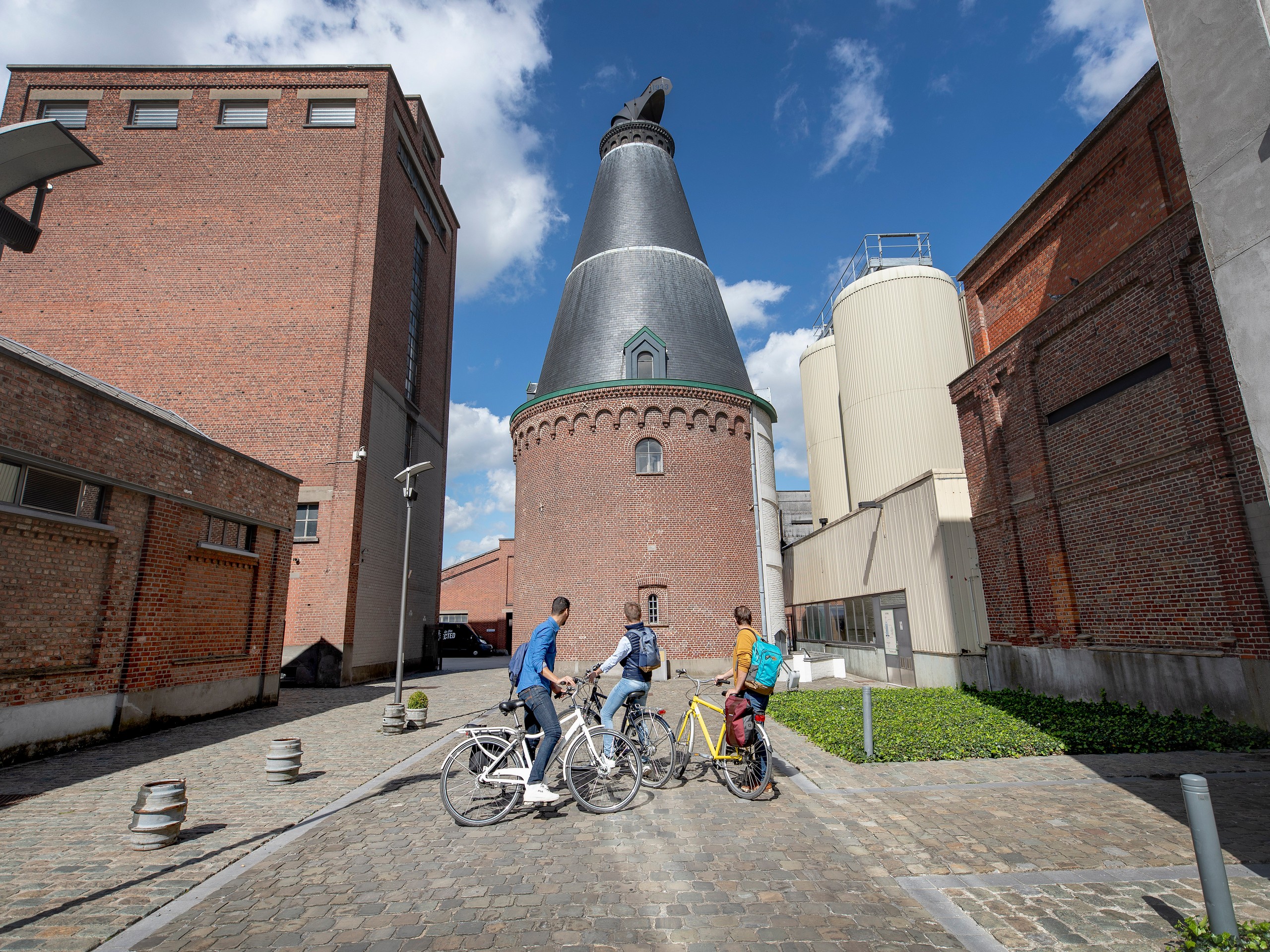 Oldtown in Belgium, wisited while on self-guided biking tour