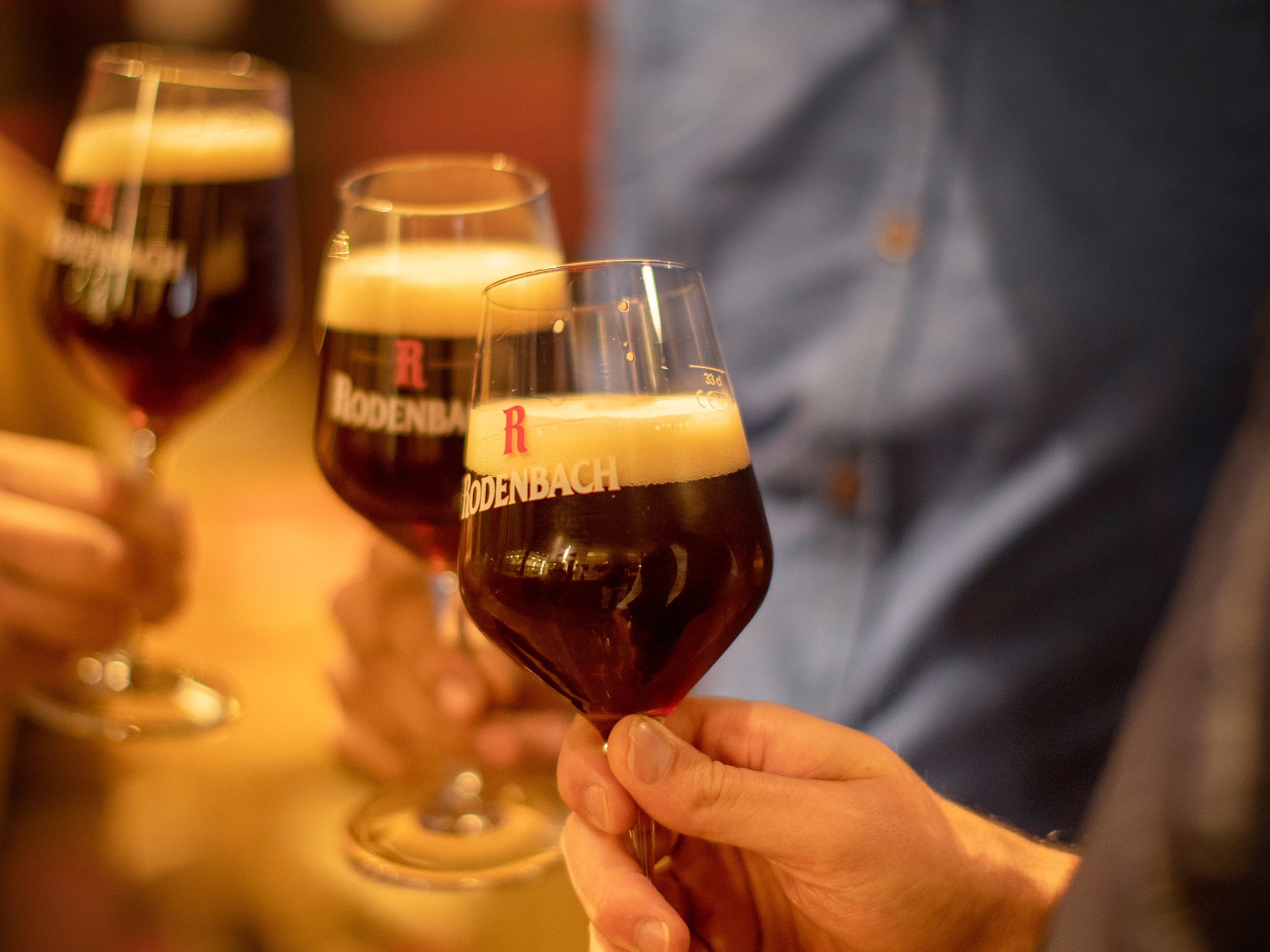 Local beer tasking in Flanders