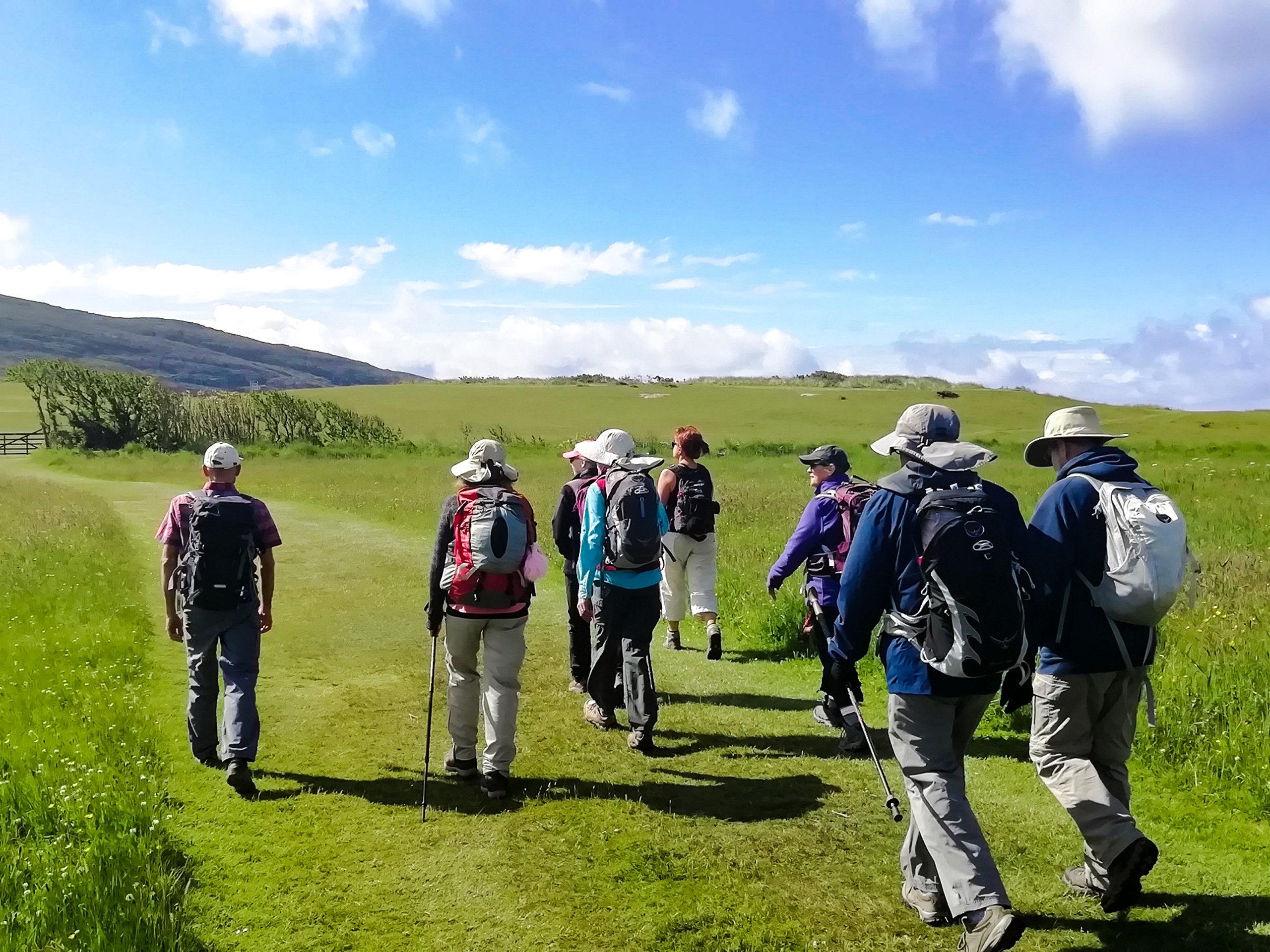 Beara hills hiking