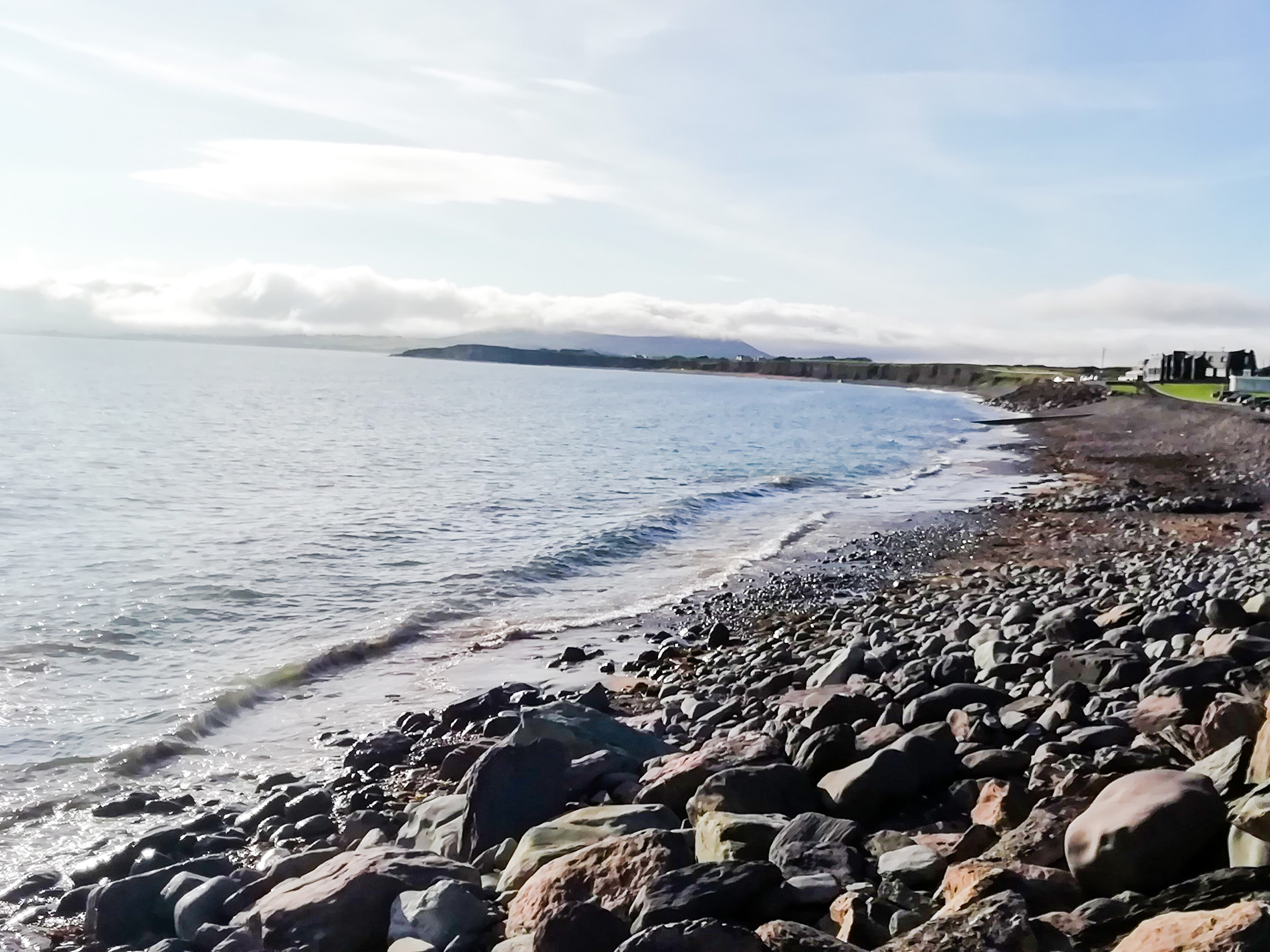 Rocky coast in Ireland