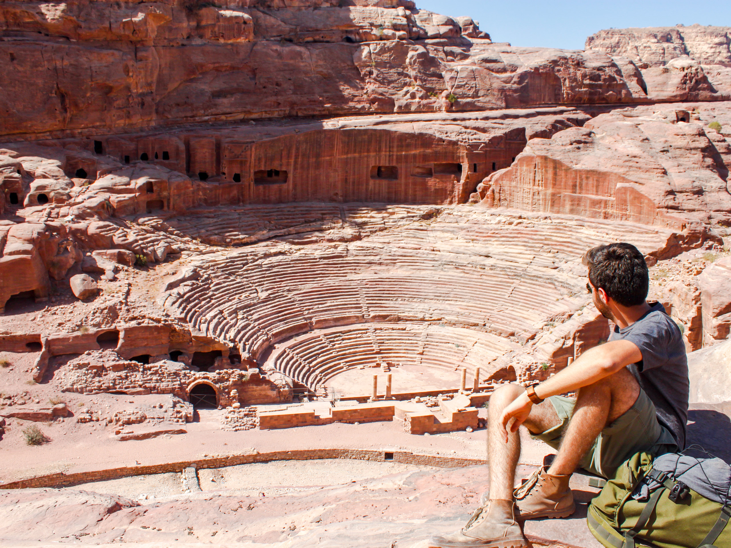 Nabatean Theatre in Petra
