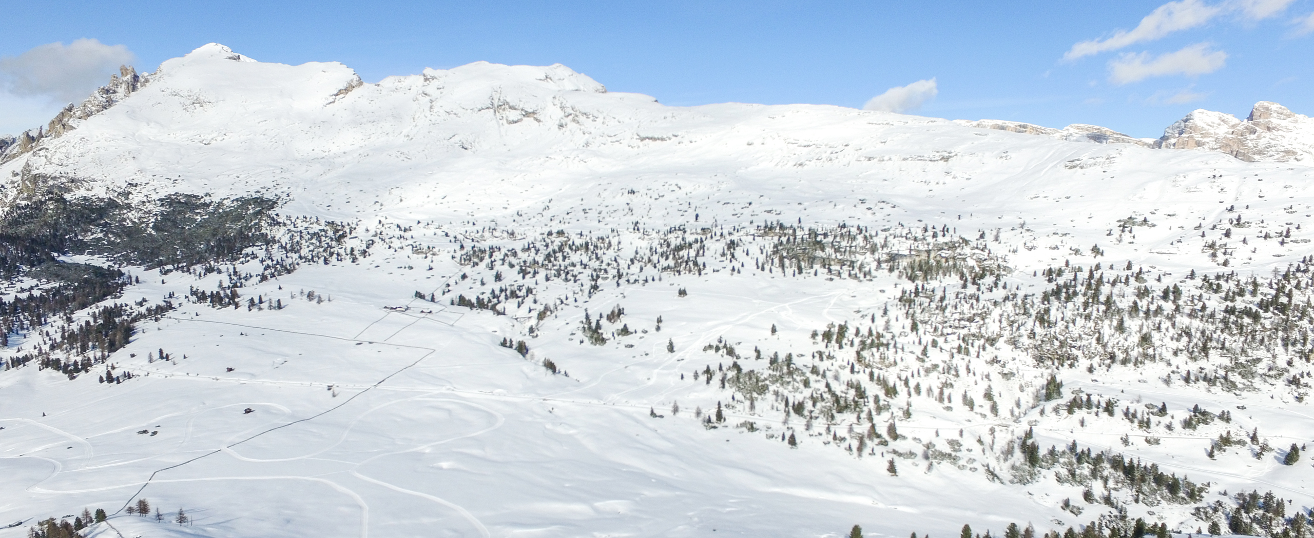 Winter Hiking in the Dolomites