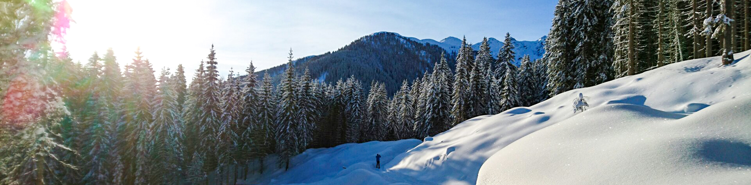 Winter Hiking in the Dolomites