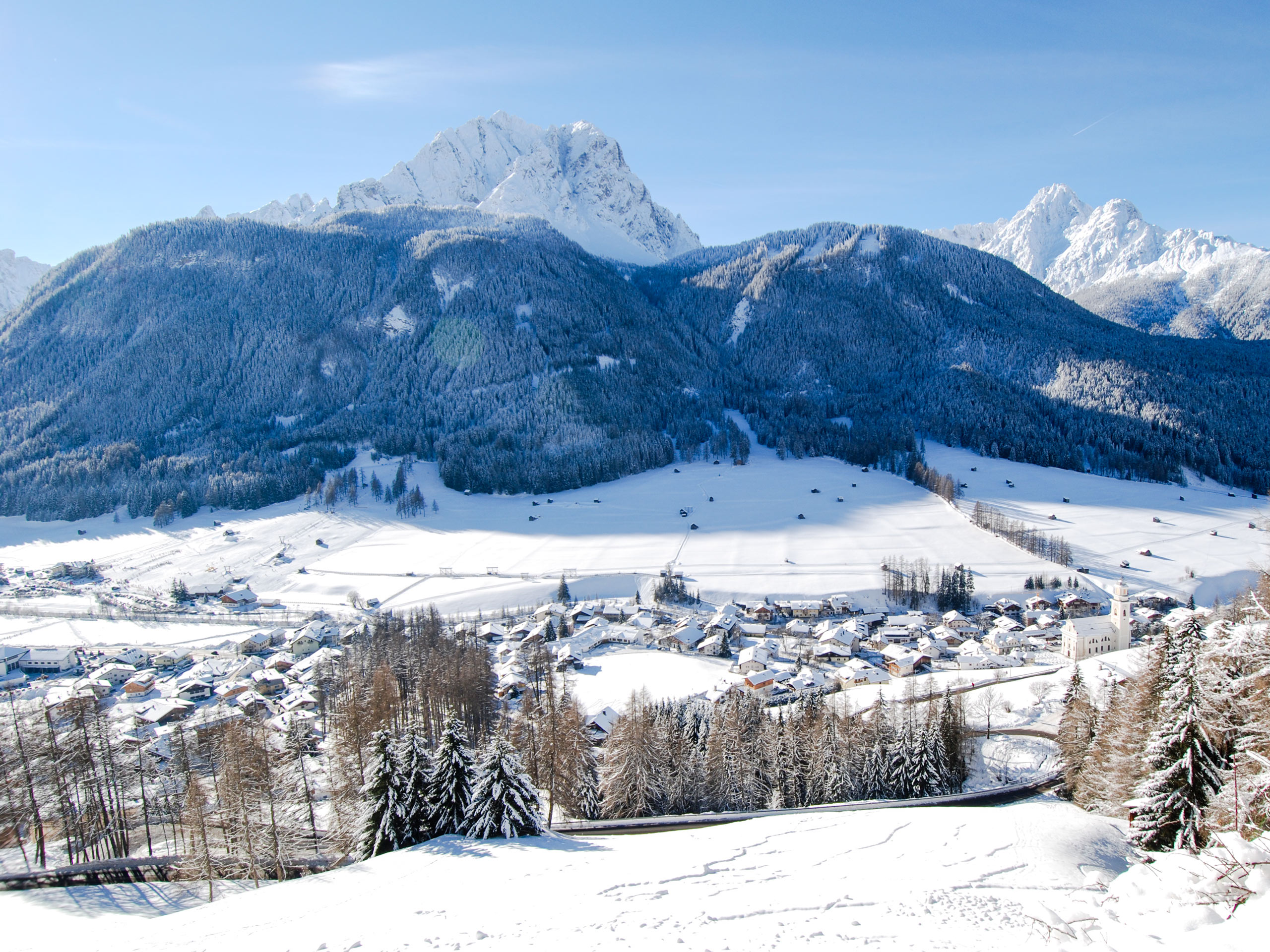 Mountain landscape in Italy