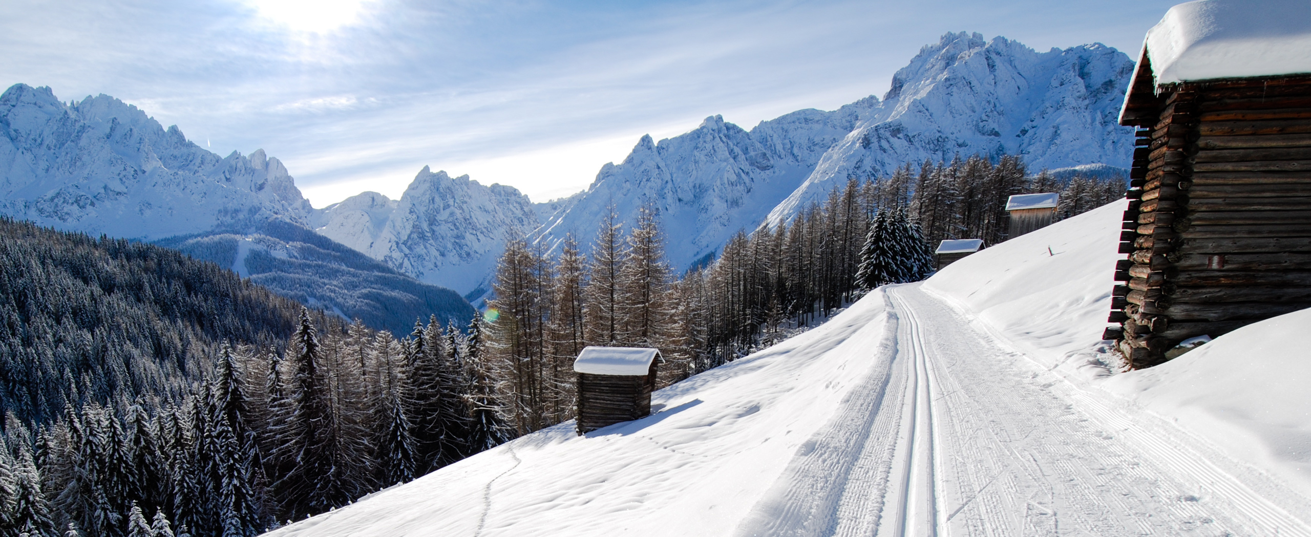 XC Ski the Dolomites