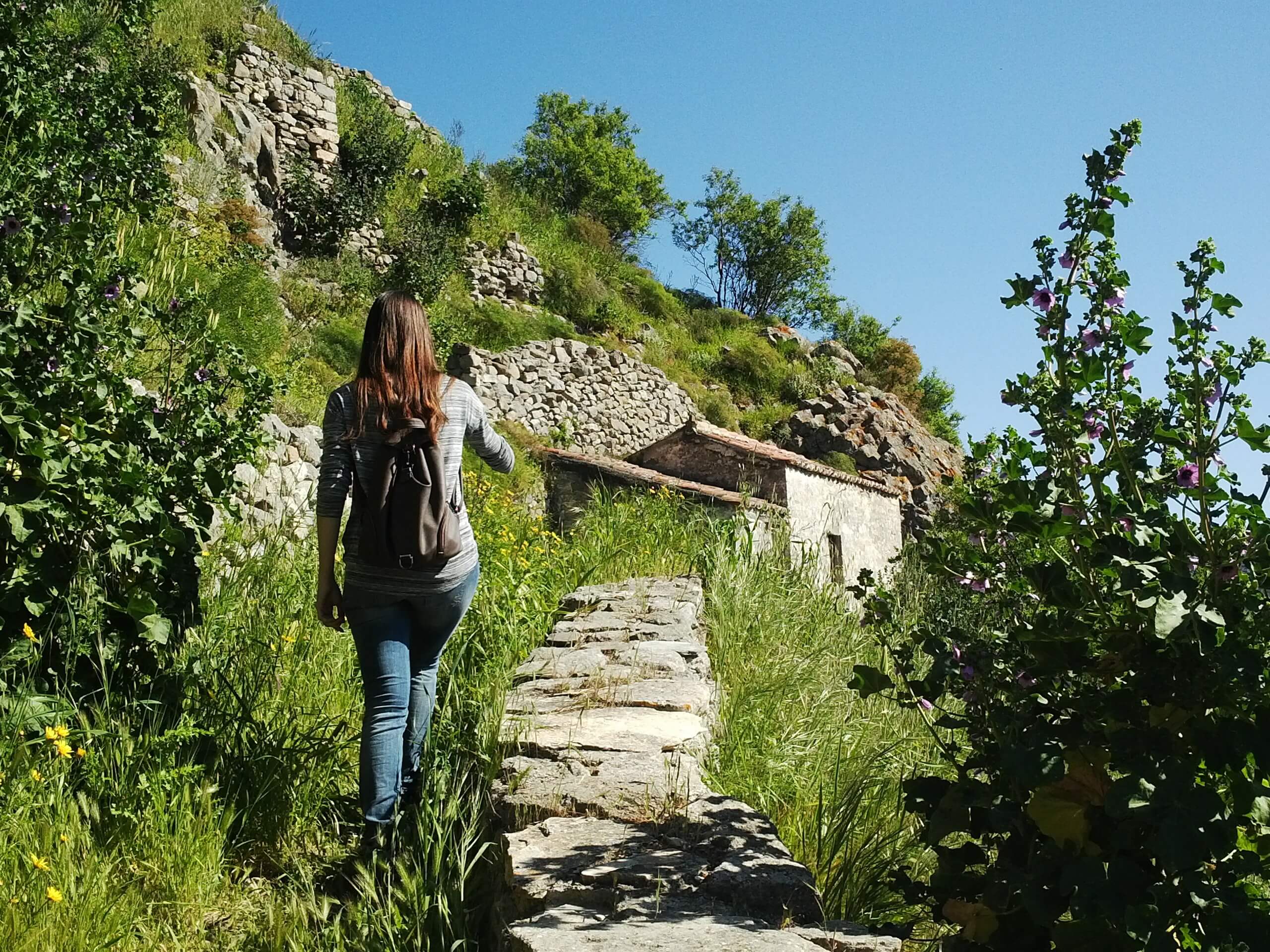 Hiking in Aegina Greek islands