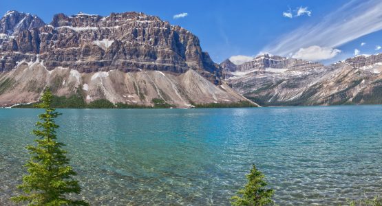 Views near Banff Lake near Icefields Parkway