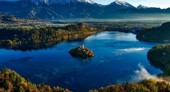 Lake Bled from the above