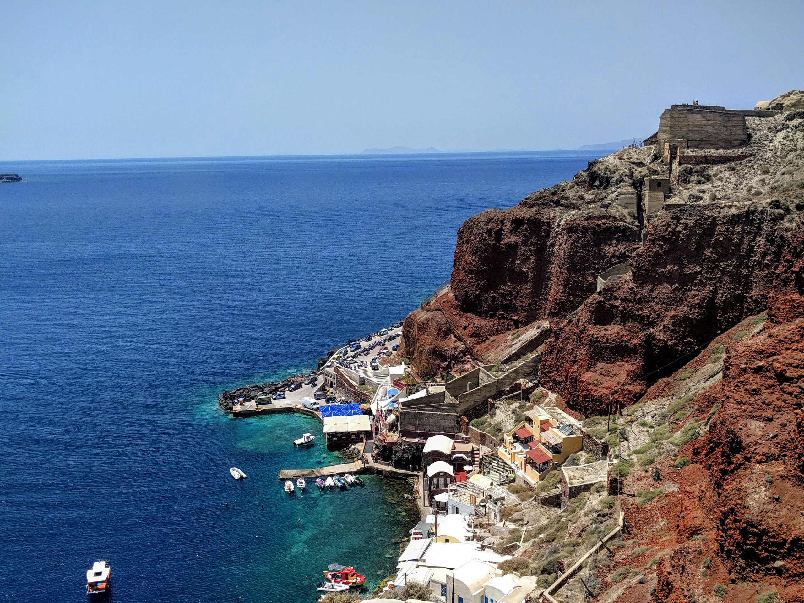 Shoreline in Greece