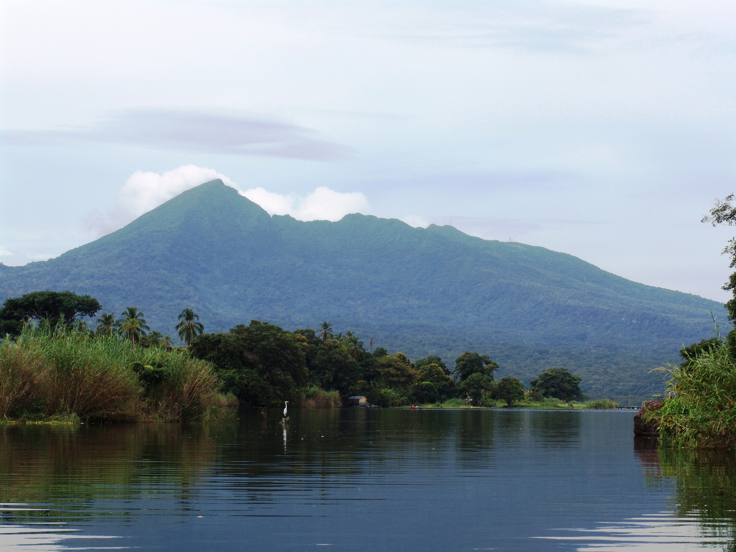 Beautiful lake views in Nicaragua