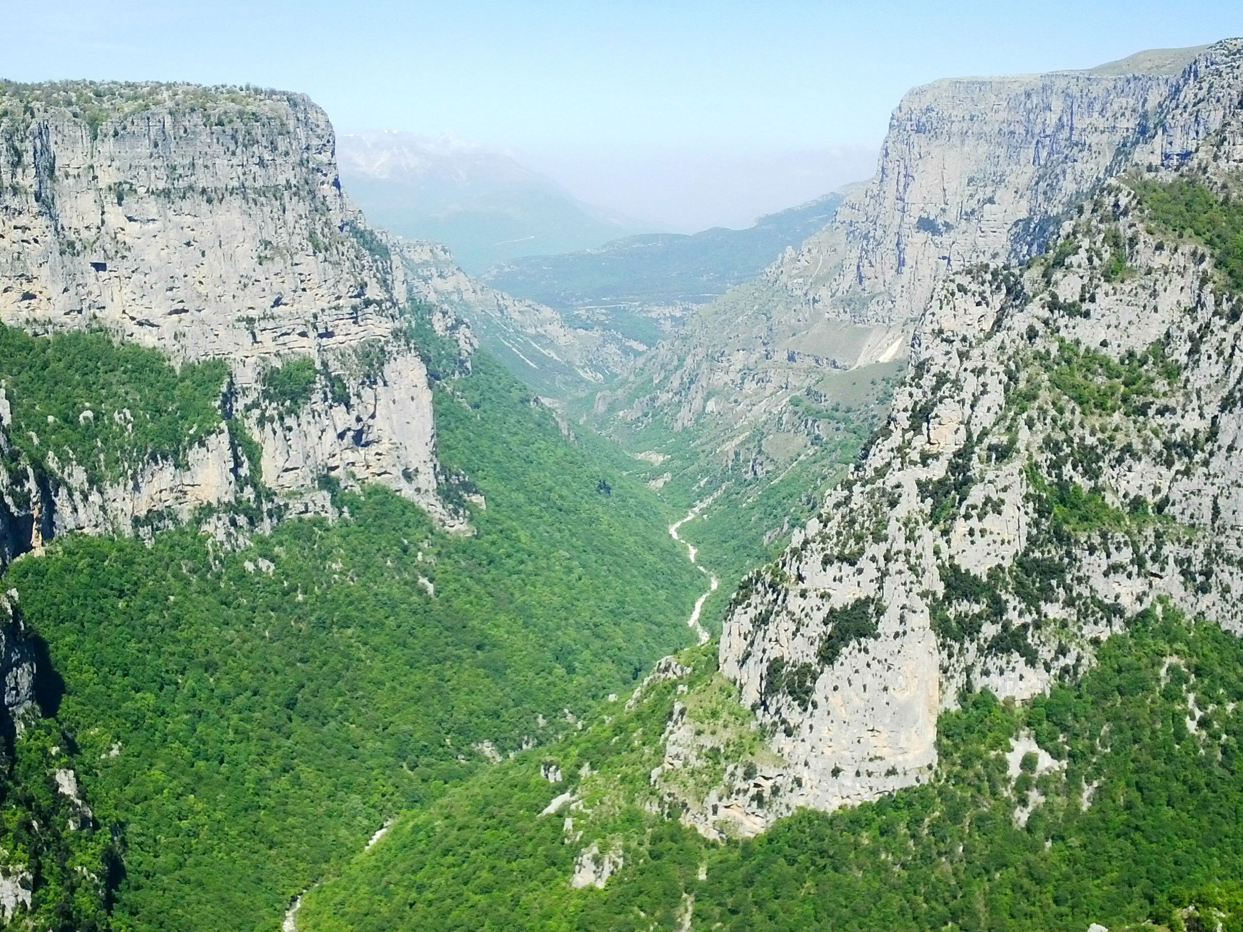 Vikos Gorge in Greece