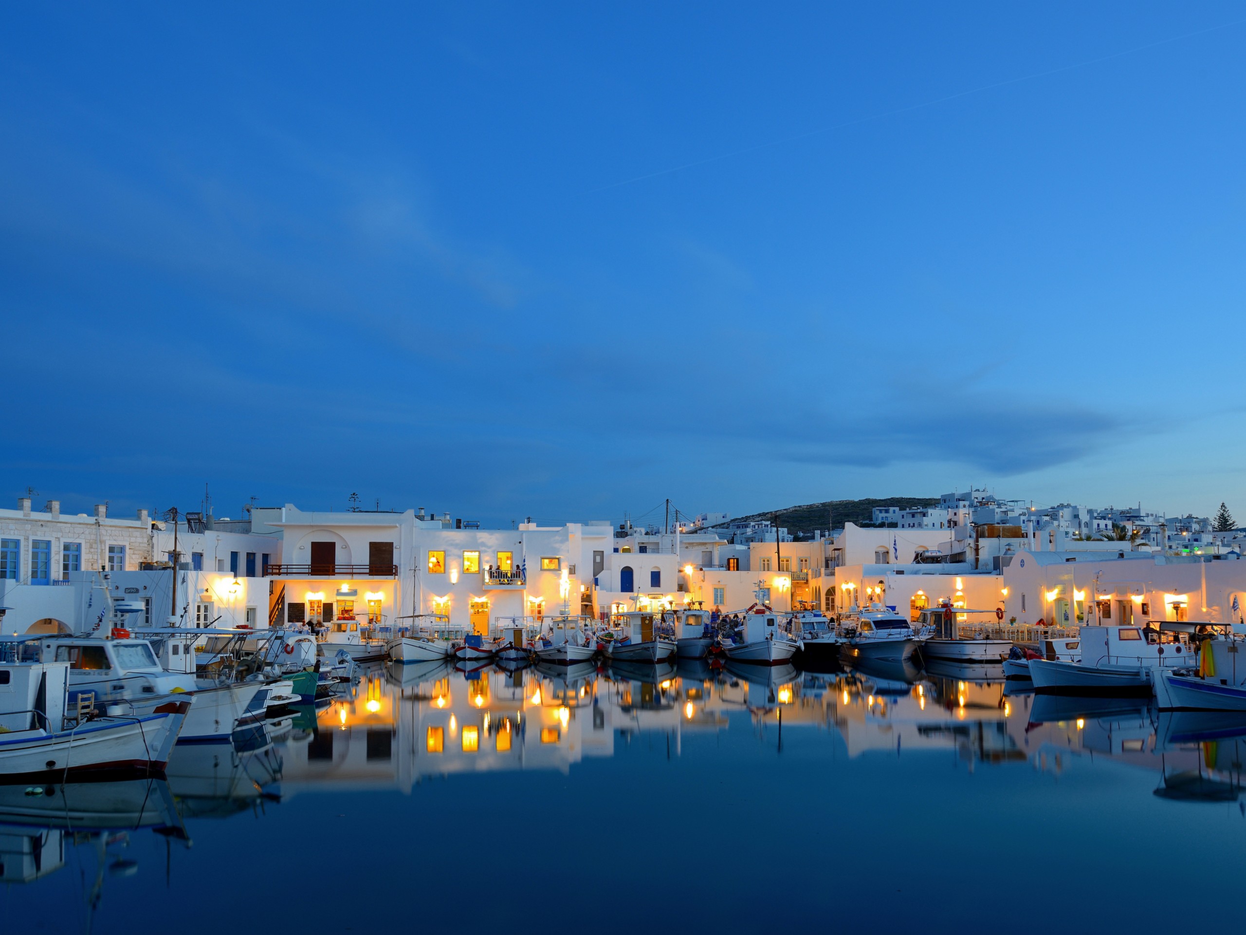 Naousa Port in Paros