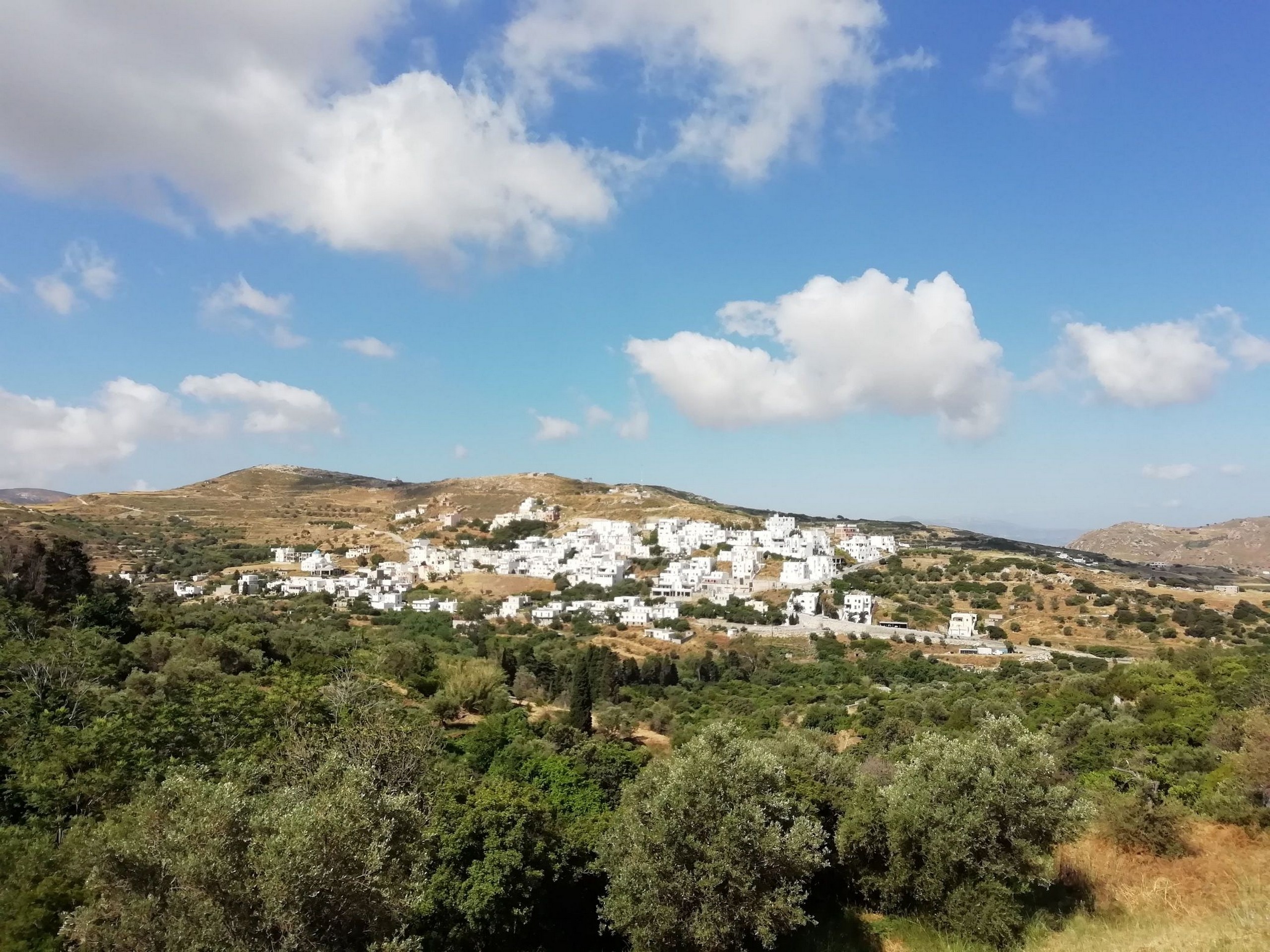 Small Greek village