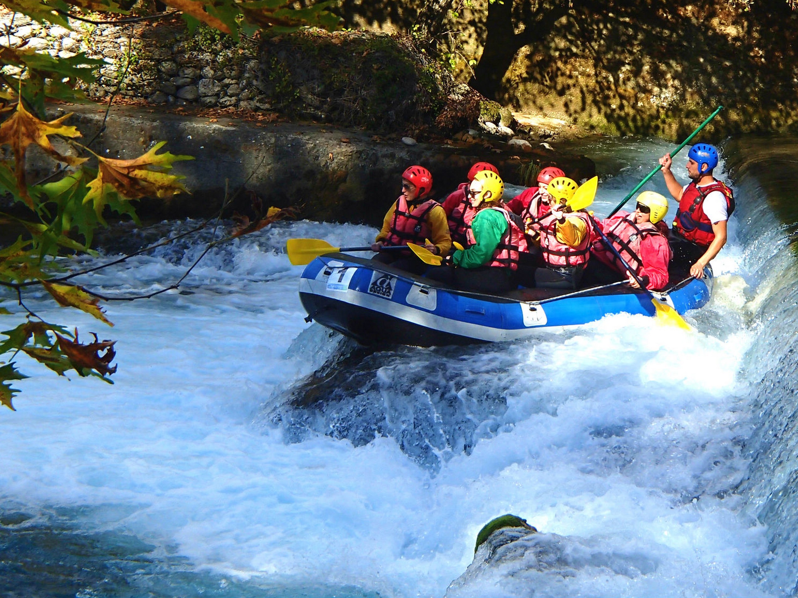 Rafting in Greece