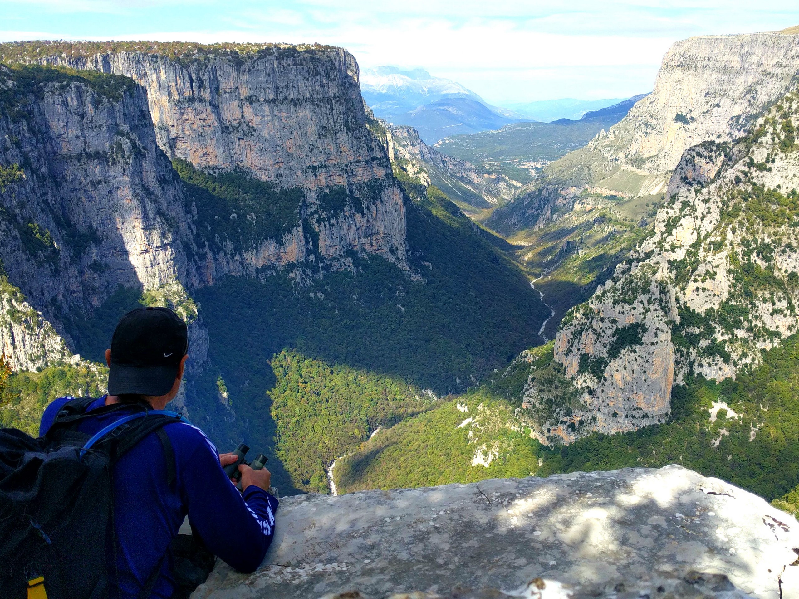 Viewpoint of Vikos Gorge in Zagori, Greece