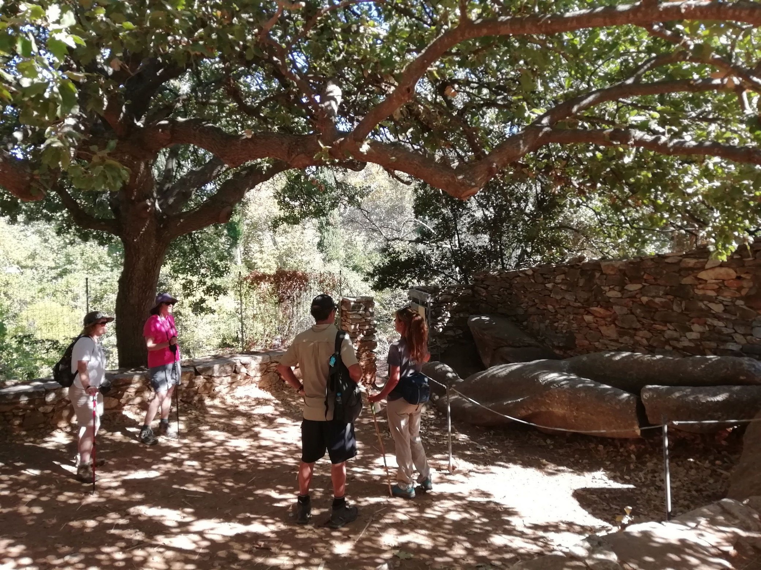 Town centre visited while on Multisport tour in Cyclades Islands